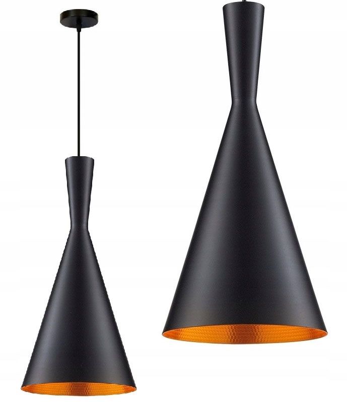 TOOLIGHT hängande taklampa APP079-1CP COSTA B Svart 38x18,5x38cm