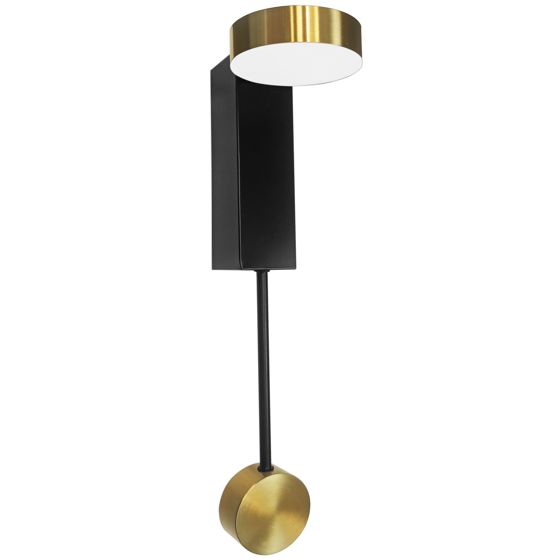 TOOLIGHT vägglampa APP1600-W Svart 16x10x45,5cm