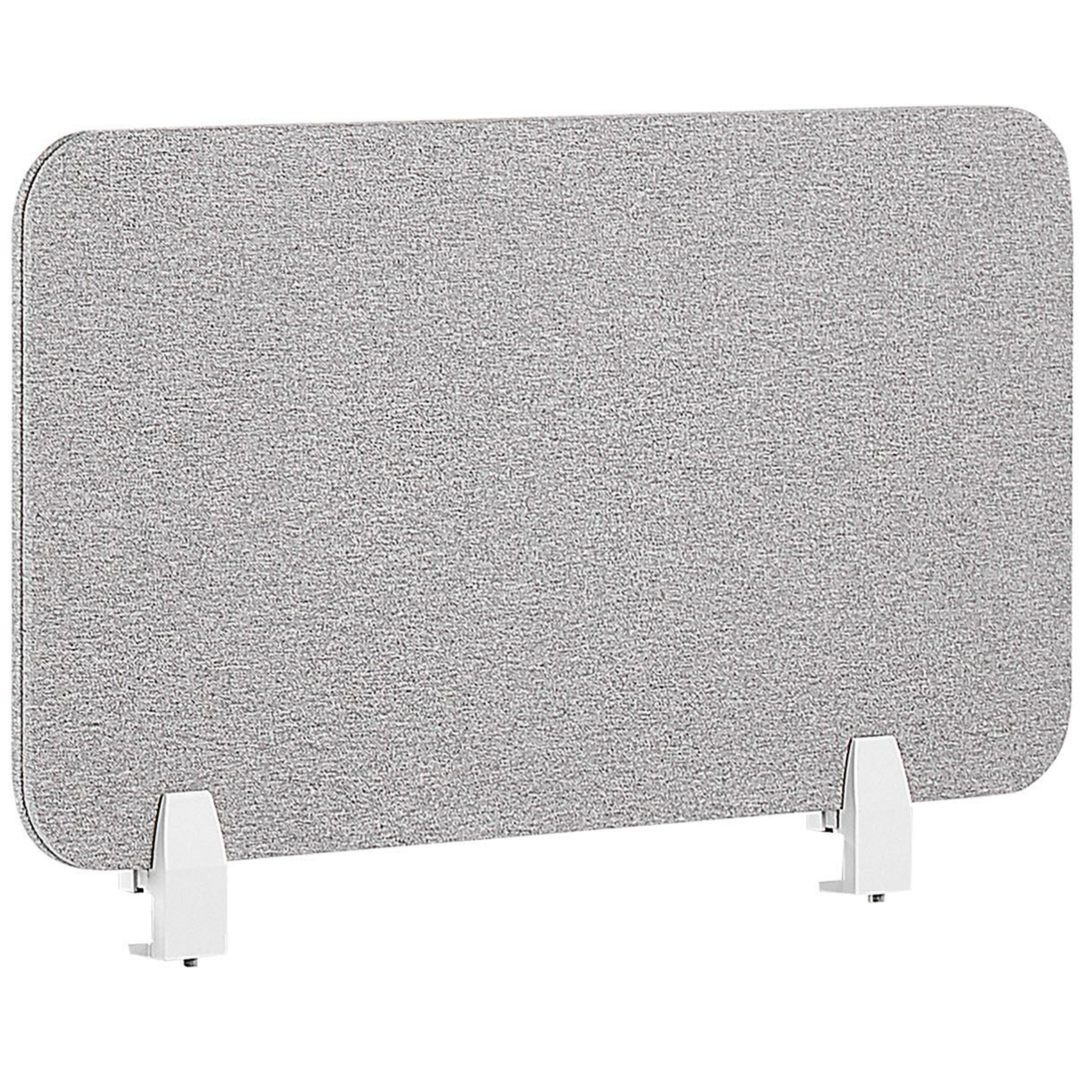 Skiljevägg för skrivbord WALLY 80 x 40 cm Ljusgrå