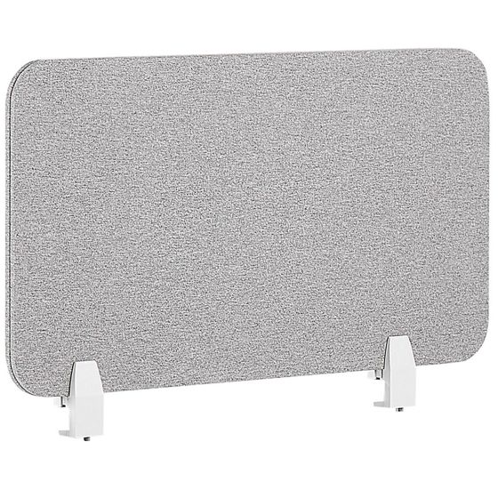 Skiljevägg för skrivbord WALLY 80 x 40 cm Ljusgrå