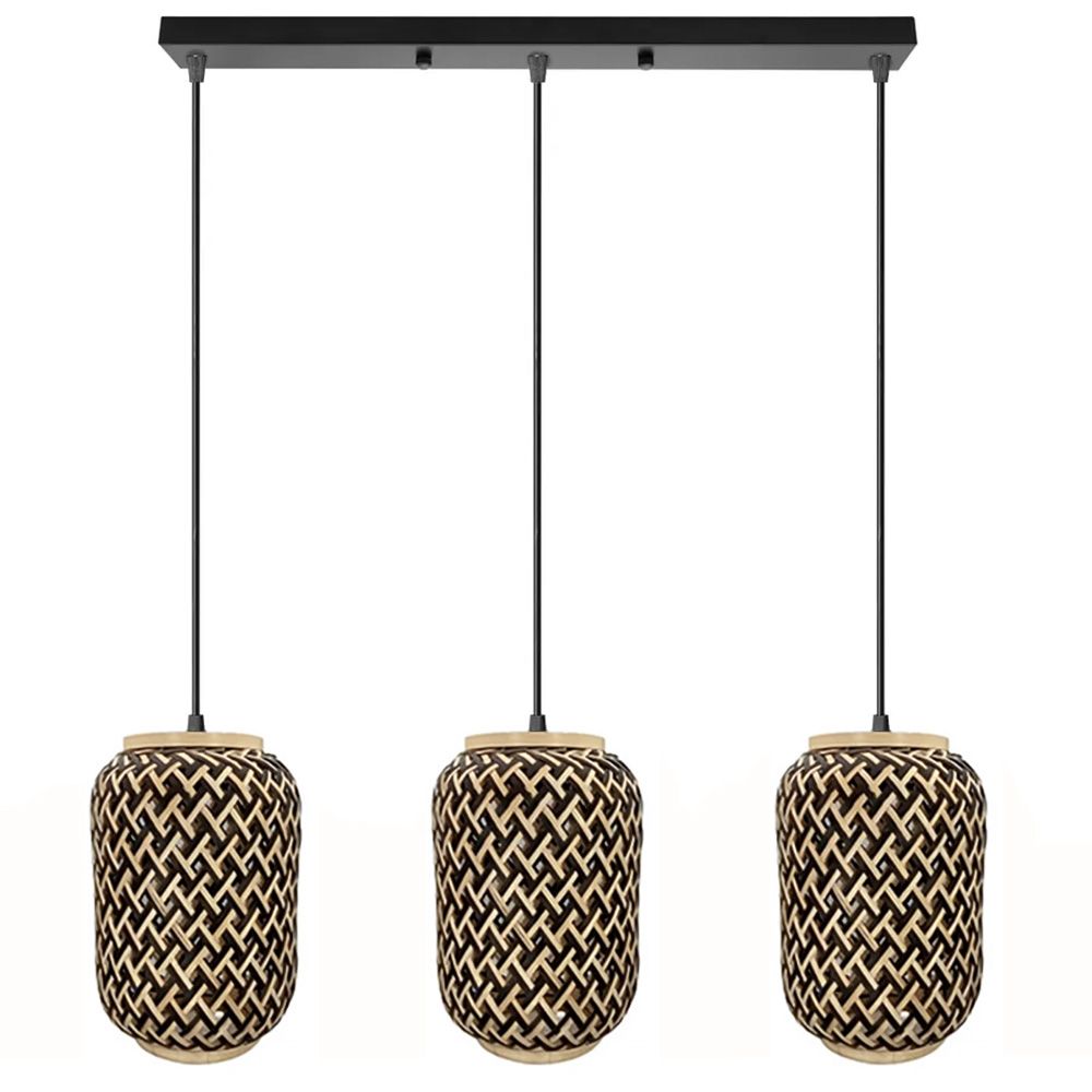 TOOLIGHT hängande taklampa APP1425-3CP Svart 76x16x24cm