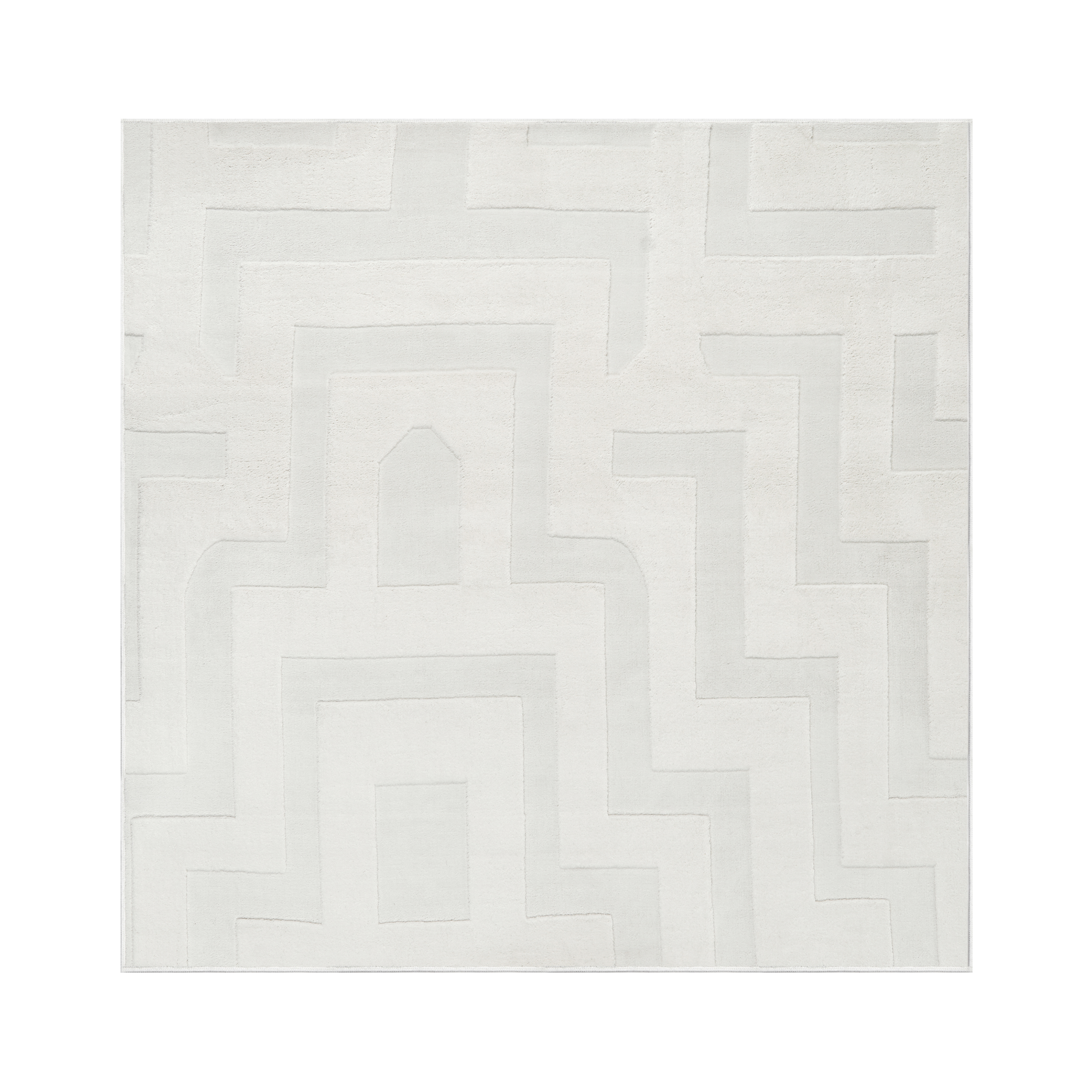Matta GINGERA Off-White 160 x 160 cm