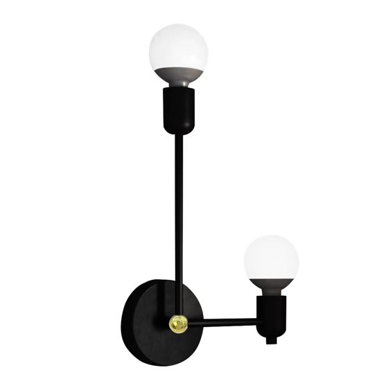 TOOLIGHT vägglampa APP1707-2W Svart 42x23x6cm