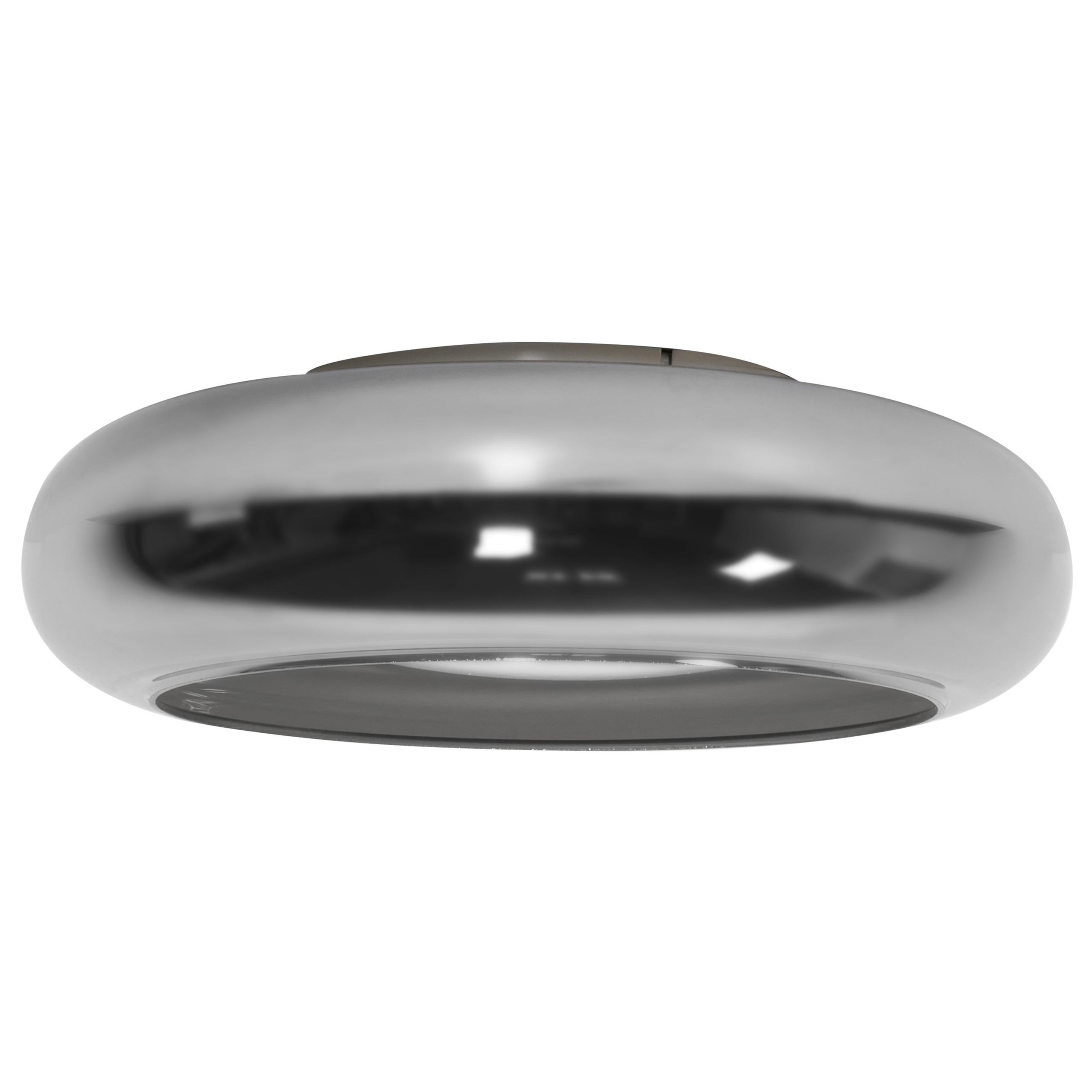 LED-taklampa NITH med dimmer Glas Silver