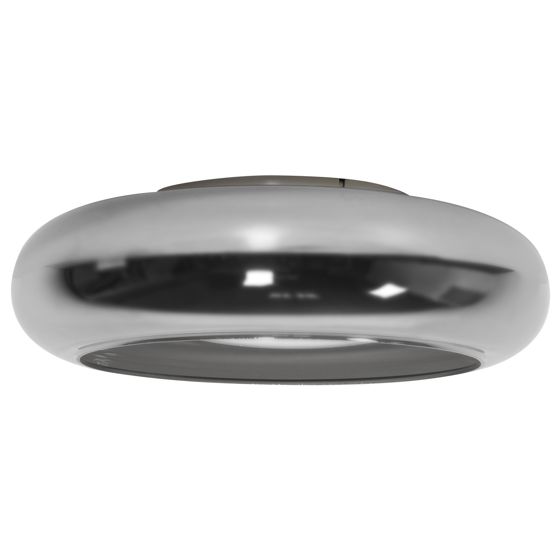 LED-taklampa NITH med dimmer Glas Silver