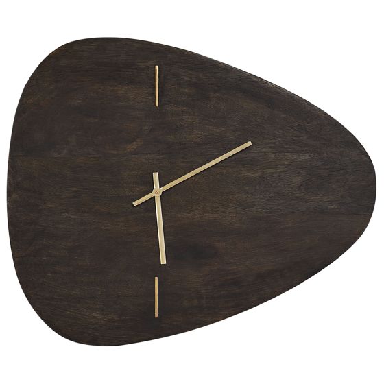 Väggklocka LOKTAK 56 cm Mörkbrun