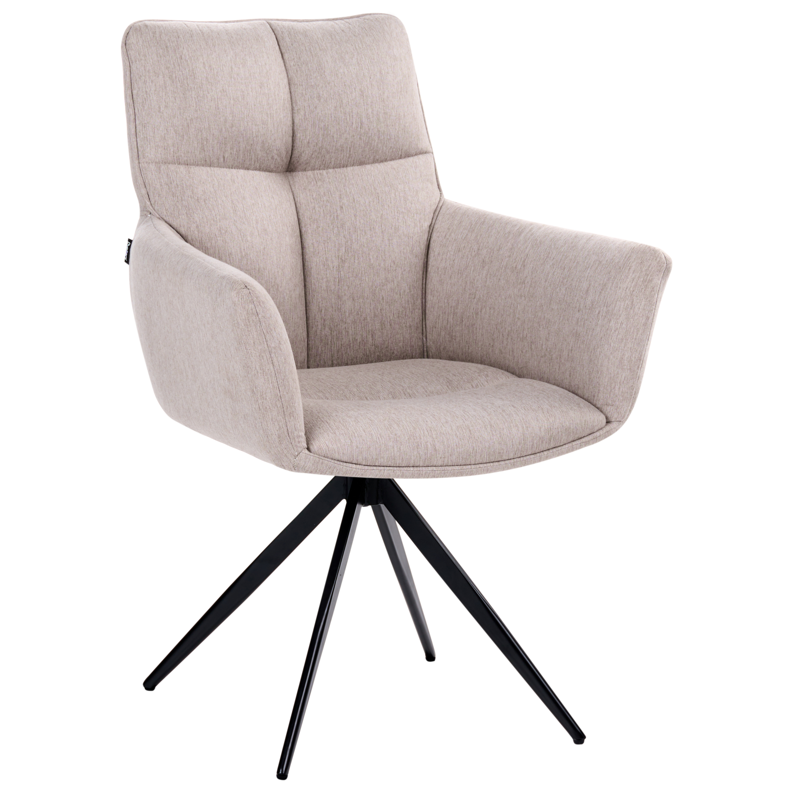 Matstol Vridbar CORBIE Beige