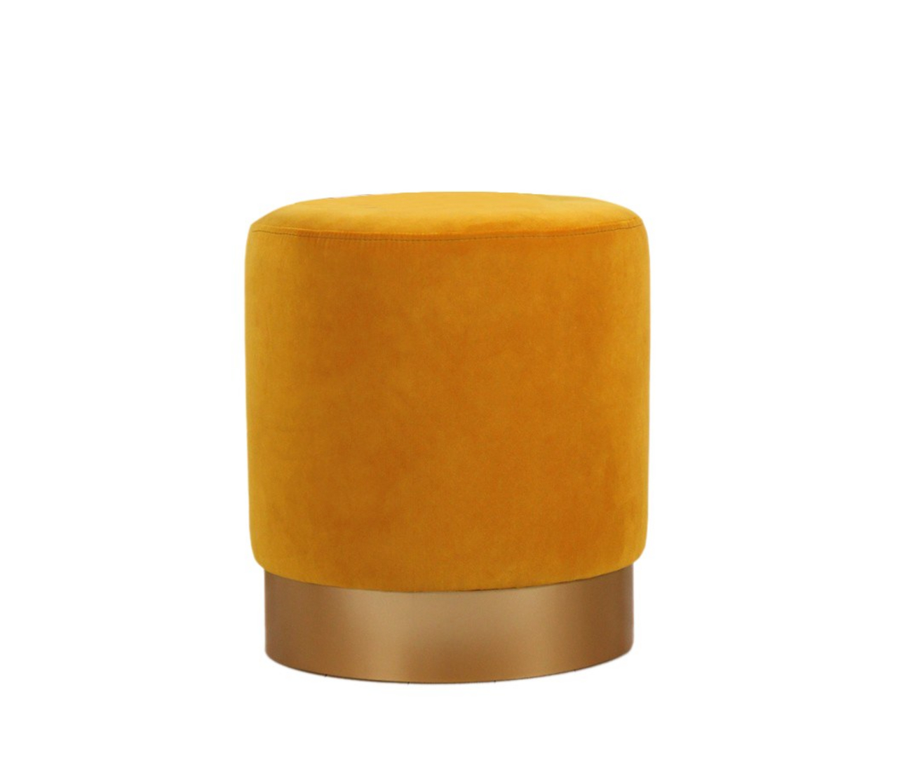 Norda Design Elegant sammetspuff, 45 cm höjd, 40 cm djup | 100 % sammet, bärkapacitet 160 kg, bohemisk glam