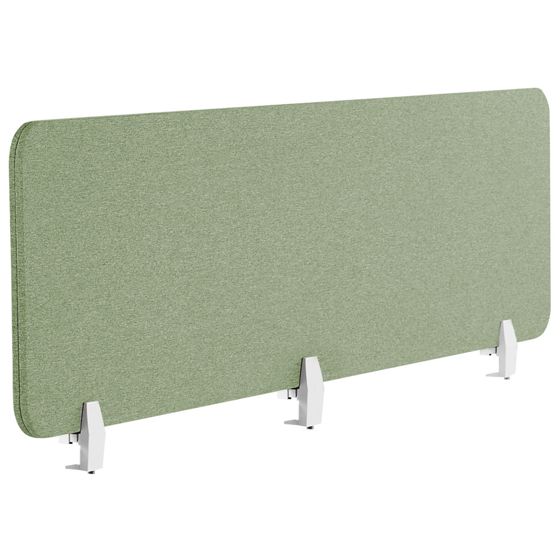 Skiljevägg för skrivbord WALLY 180 x 40 cm Grön