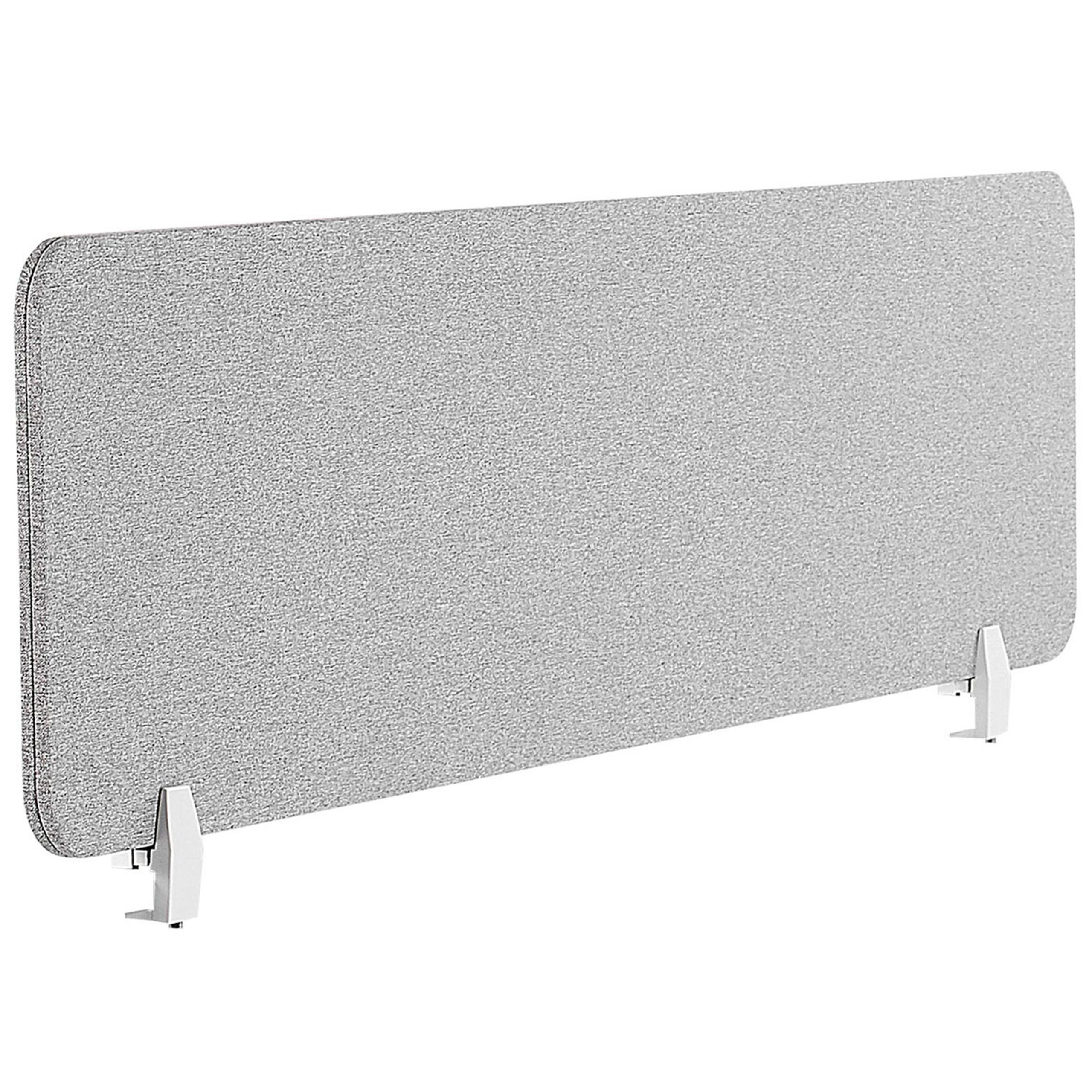 Skiljevägg för skrivbord WALLY 120 x 40 cm Ljusgrå