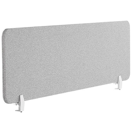 Skiljevägg för skrivbord WALLY 120 x 40 cm Ljusgrå