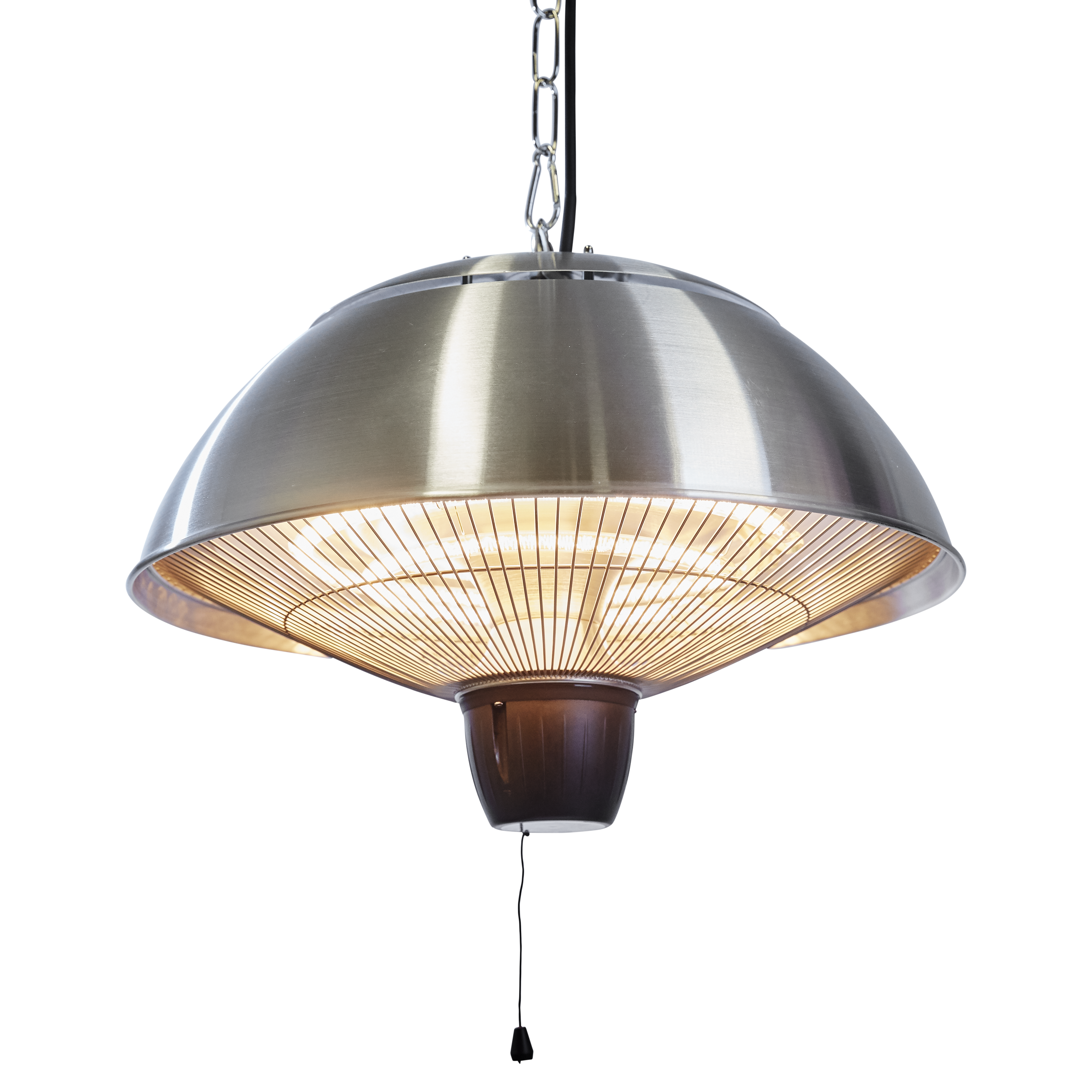 Terrassvärmare takmodell 1500 W HORTUS, silver