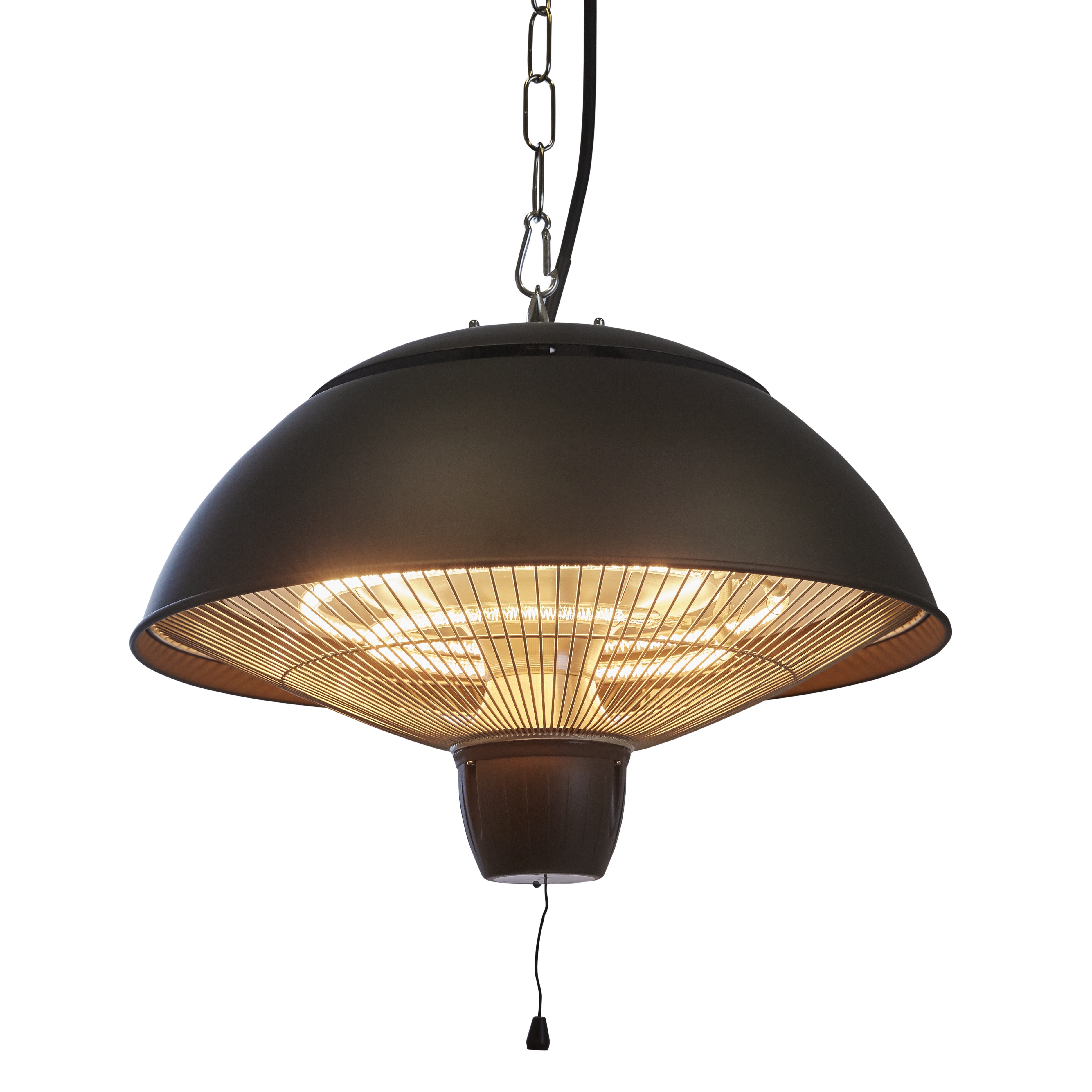 Terrassvärmare takmodell 1500 W HORTUS, svart