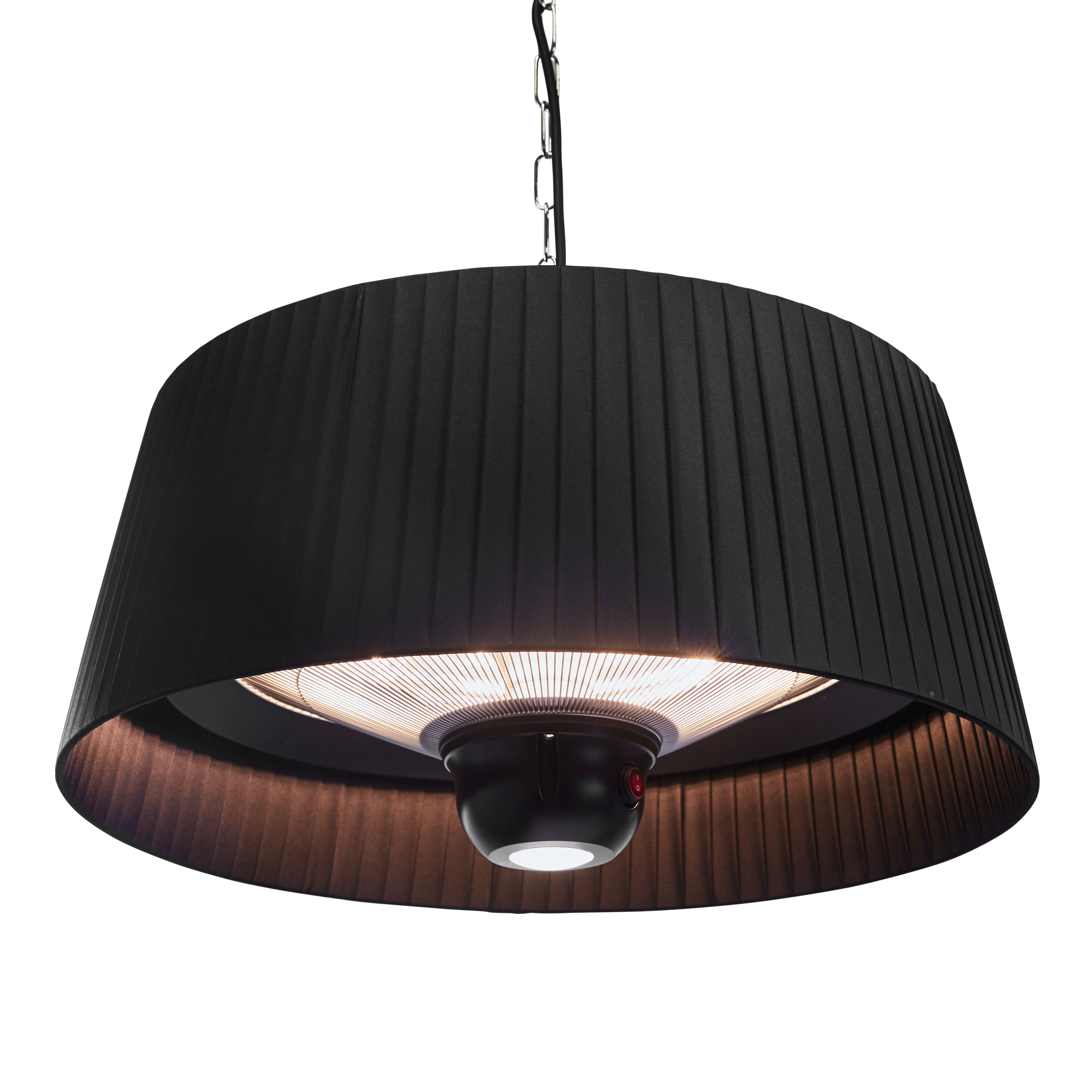 Terrassvärmare takmodell 1800 W HORTUS, svart