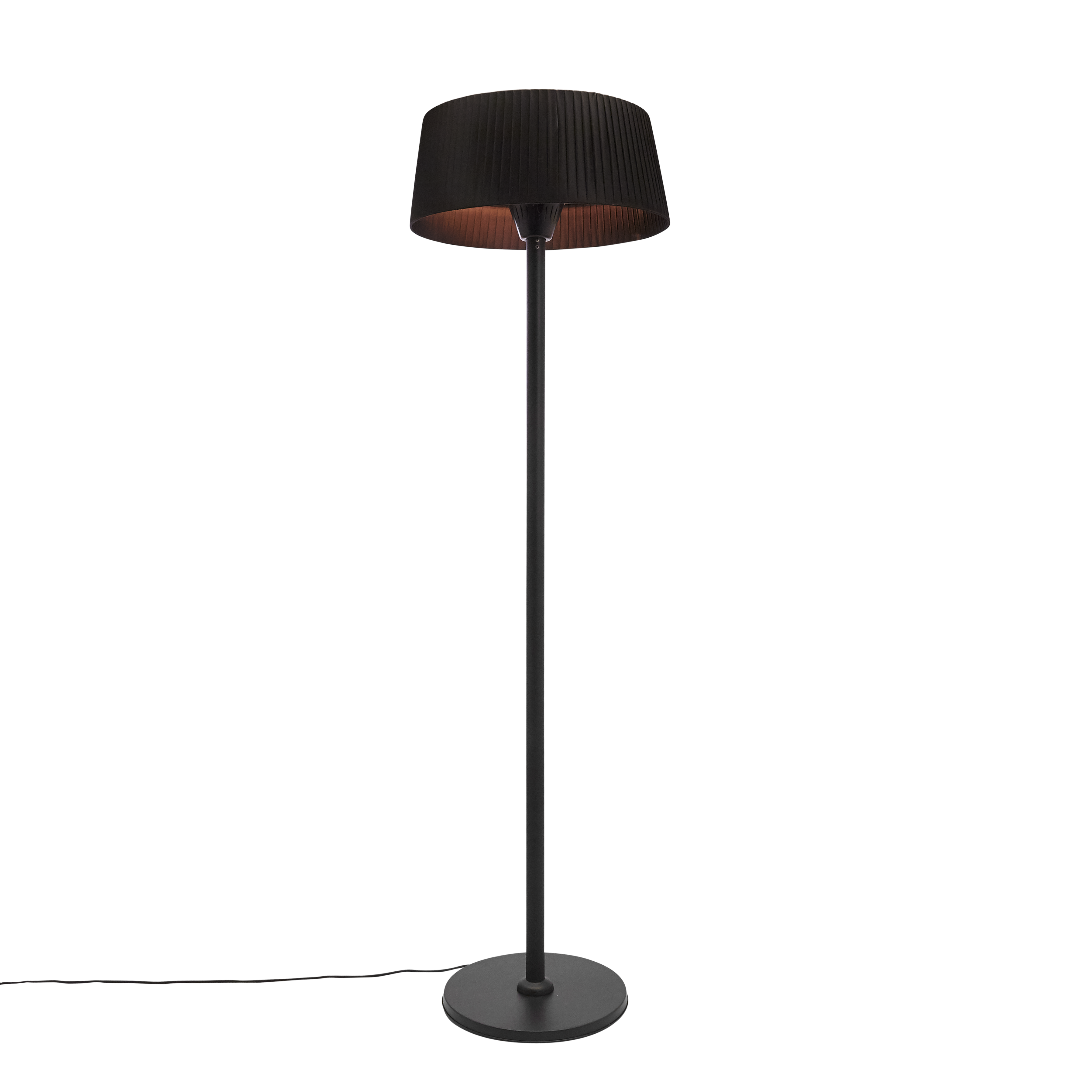 Terrassvärmare golvmodell 2100 W HORTUS, svart