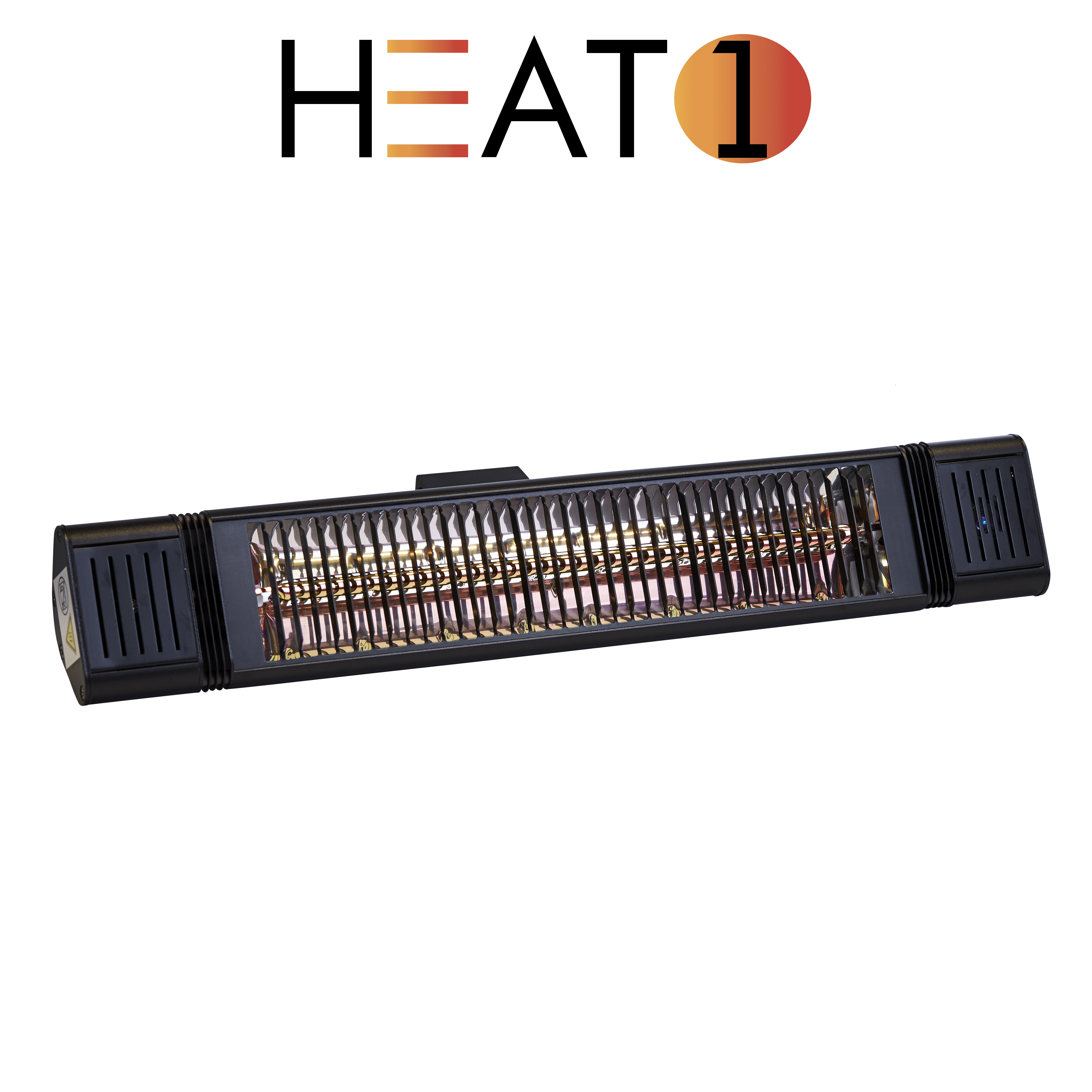 Terrassvärmare ECO plus-line 2000W HEAT1, svart