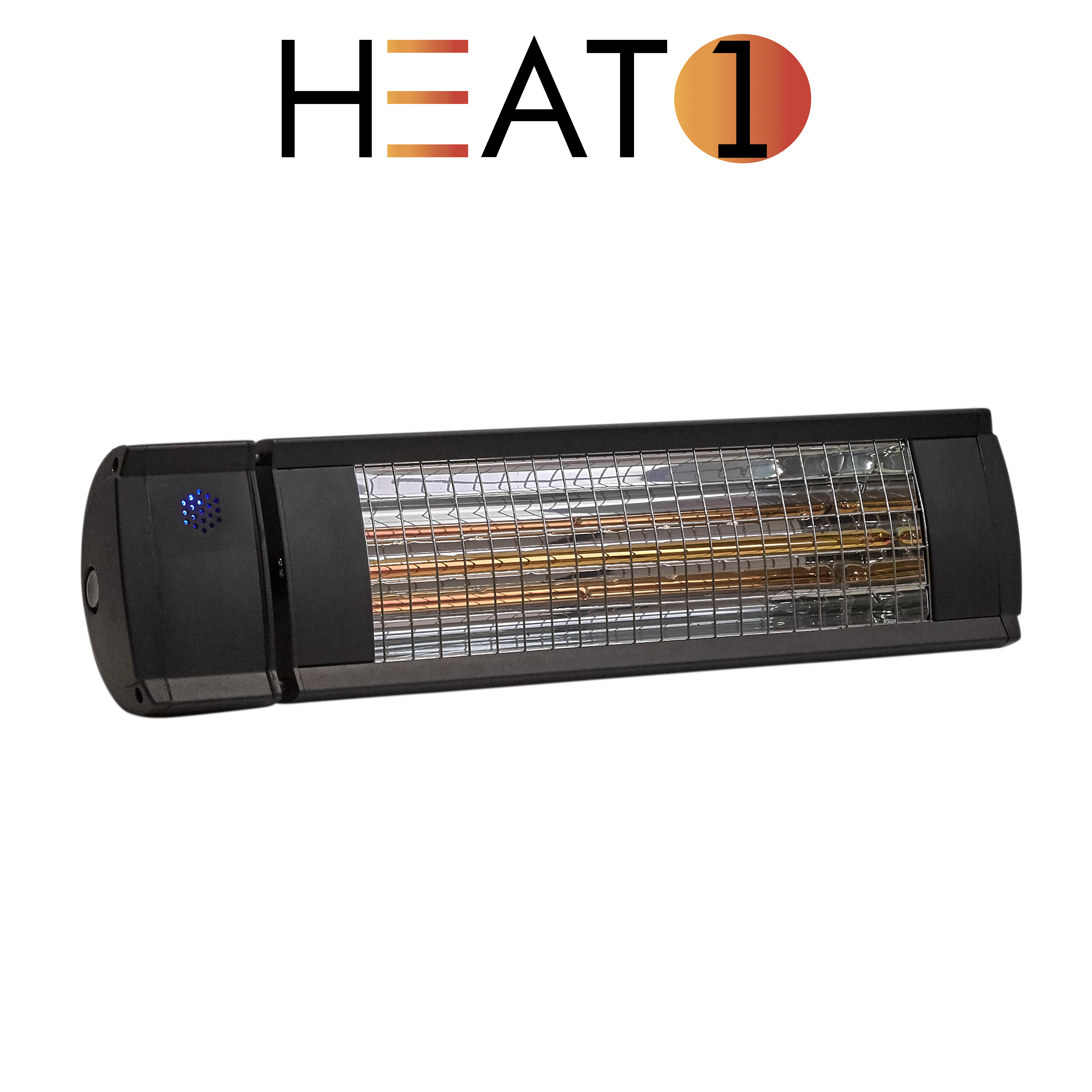 Terrassvärmare ECO high-line 2000W HEAT1, black