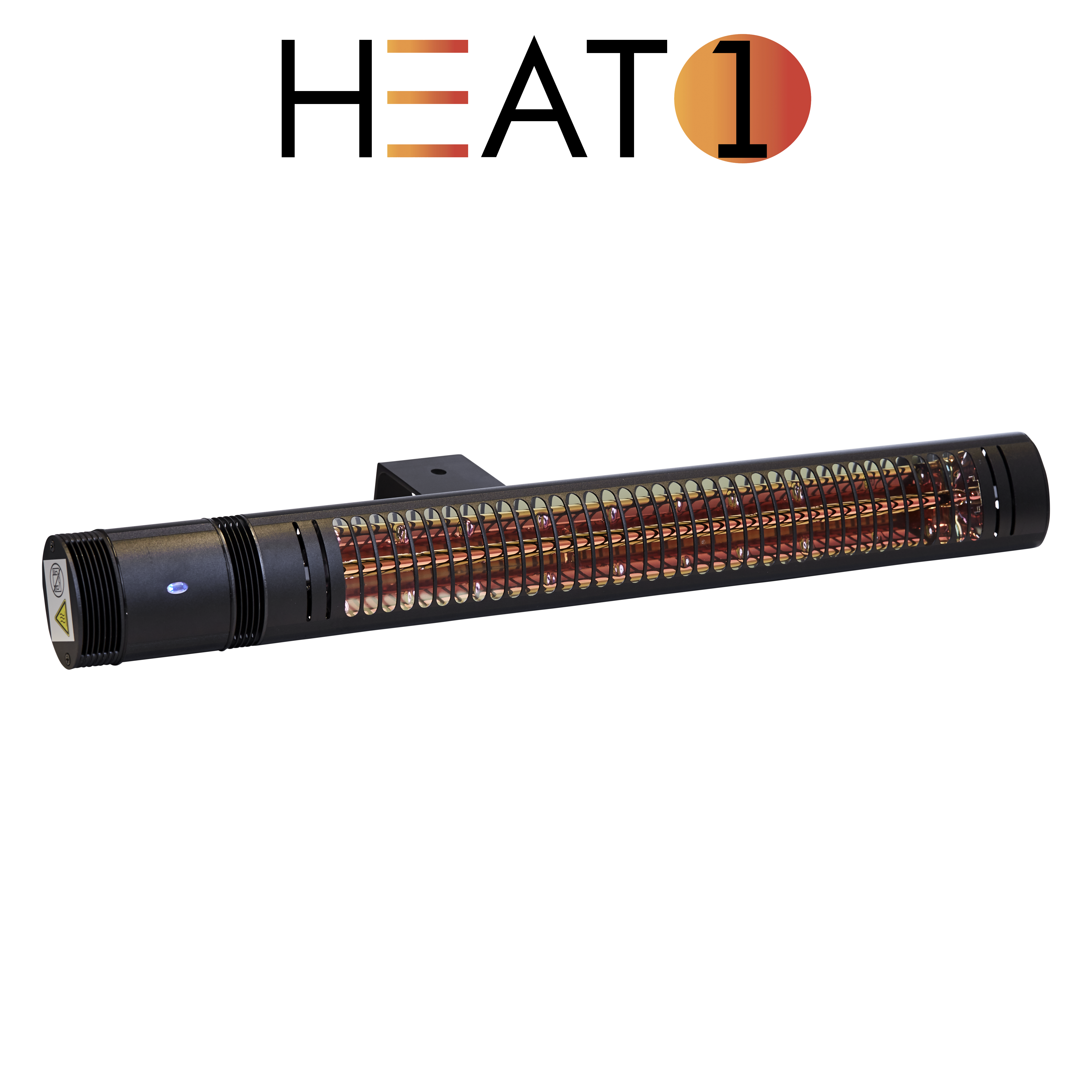 Terrassvärmare ECO high-line 2000W HEAT1, svart