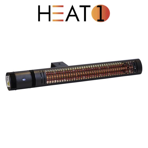 Terrassvärmare ECO high-line 2000W HEAT1, svart
