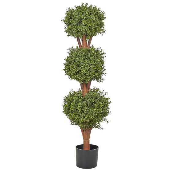 Konstgjord växt BUXUS BALL TREE 120 cm Grön