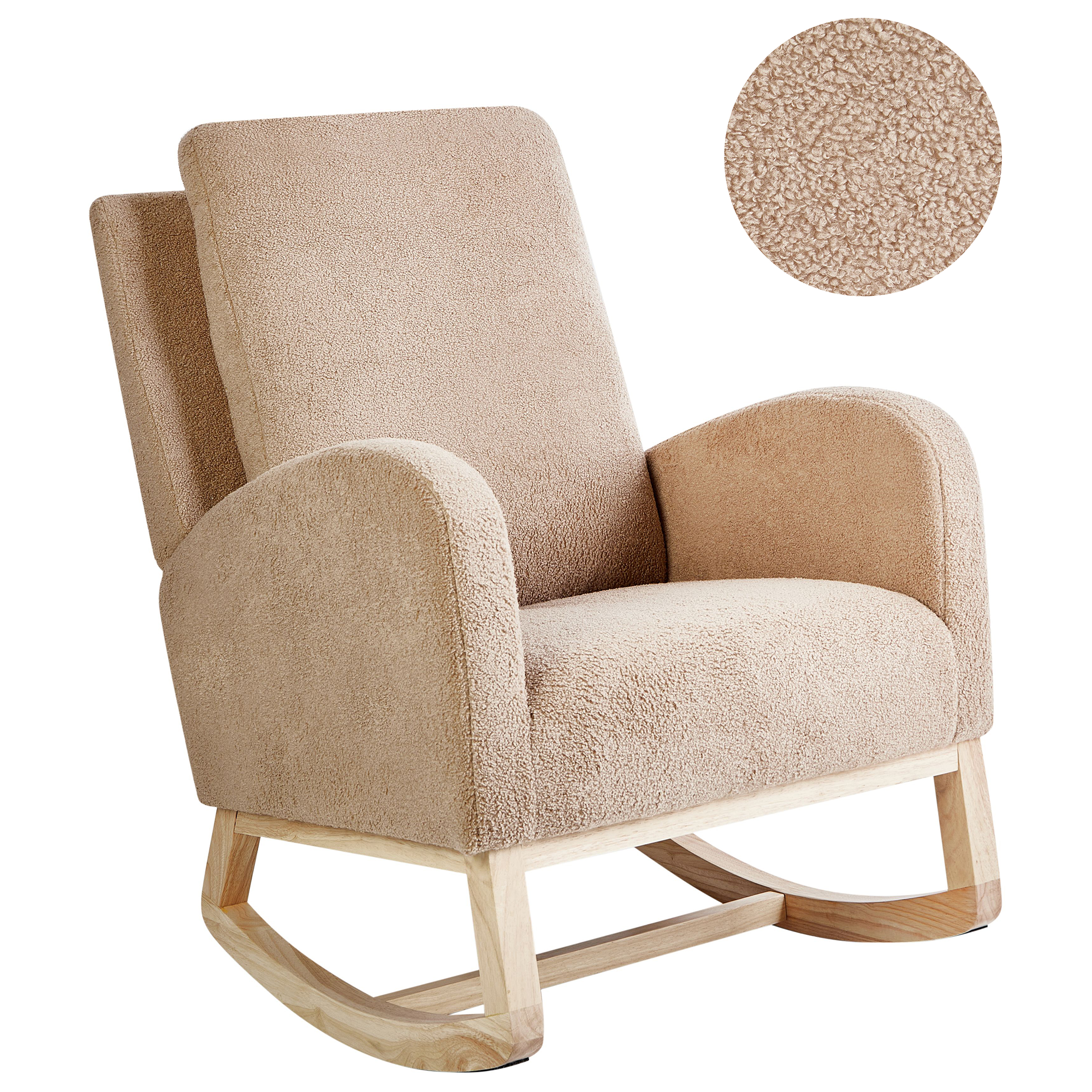 Gungstol ALSTA Bouclé Beige