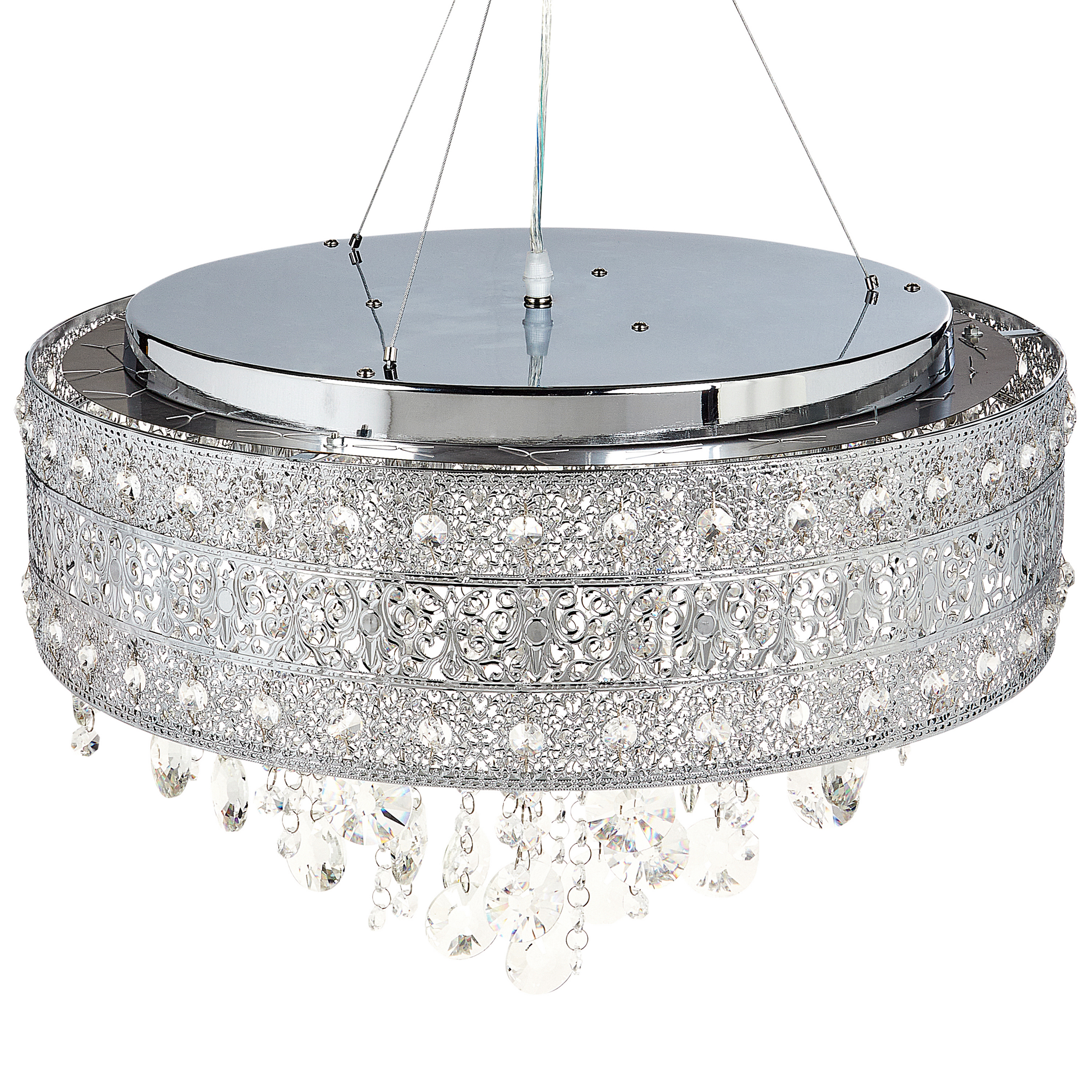 Ljuskrona BARBEIRA Kristall Silver