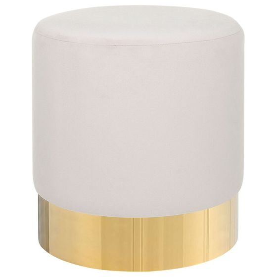 Sittpuff SOPHIA Sammet Rosa