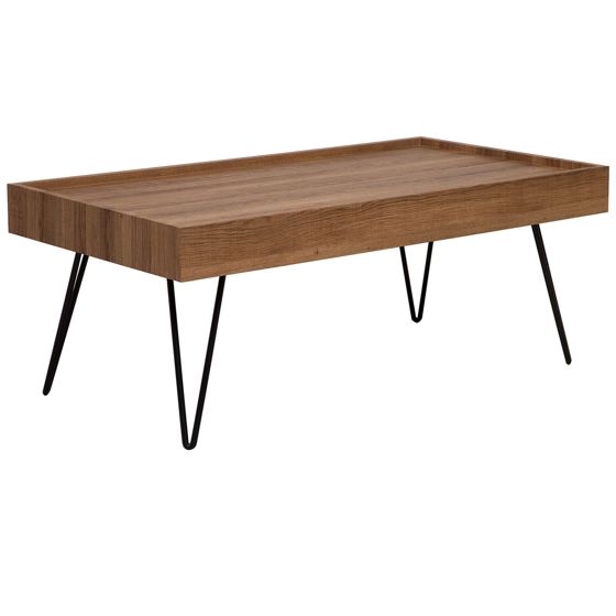 Soffbord WELTON Mörkbrun