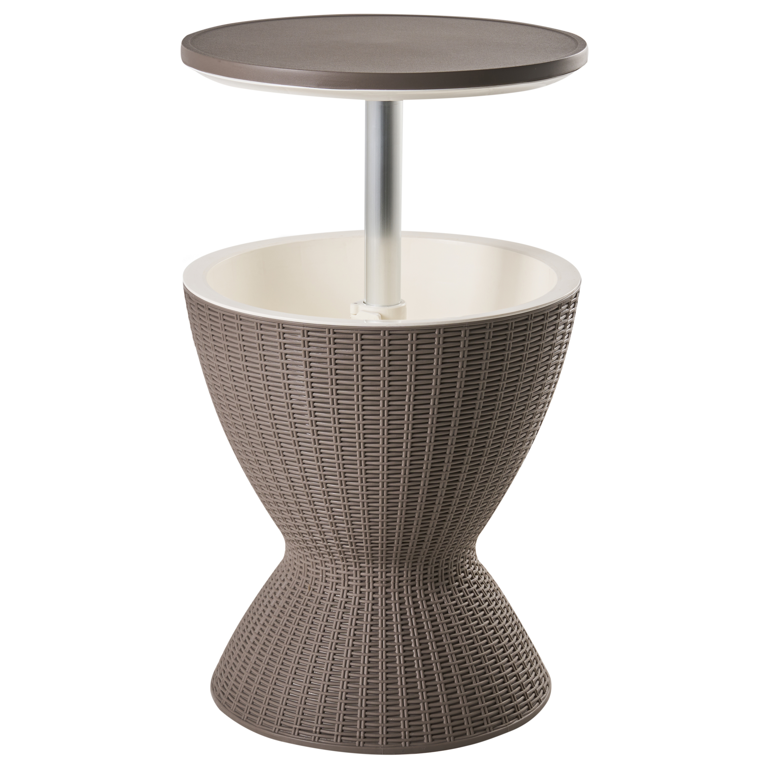 Kylbar AISA 49 cm 49 cm Imitation av trä Brun