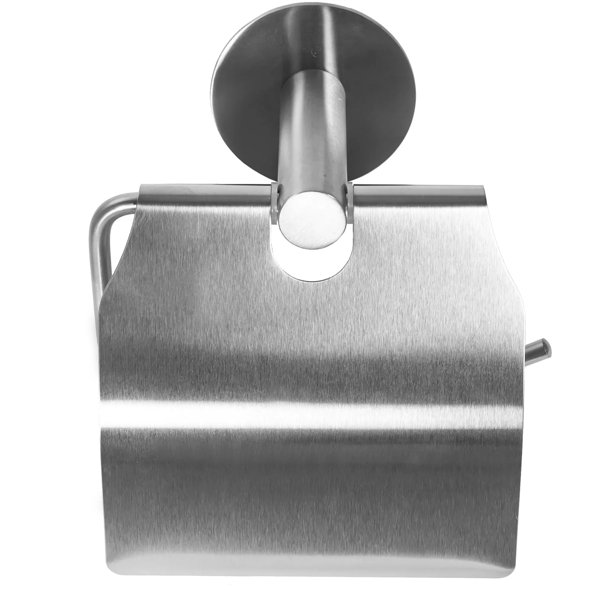 REA Toalettpappershållare 322219 Borstad Nickel, 13x7,5x13cm