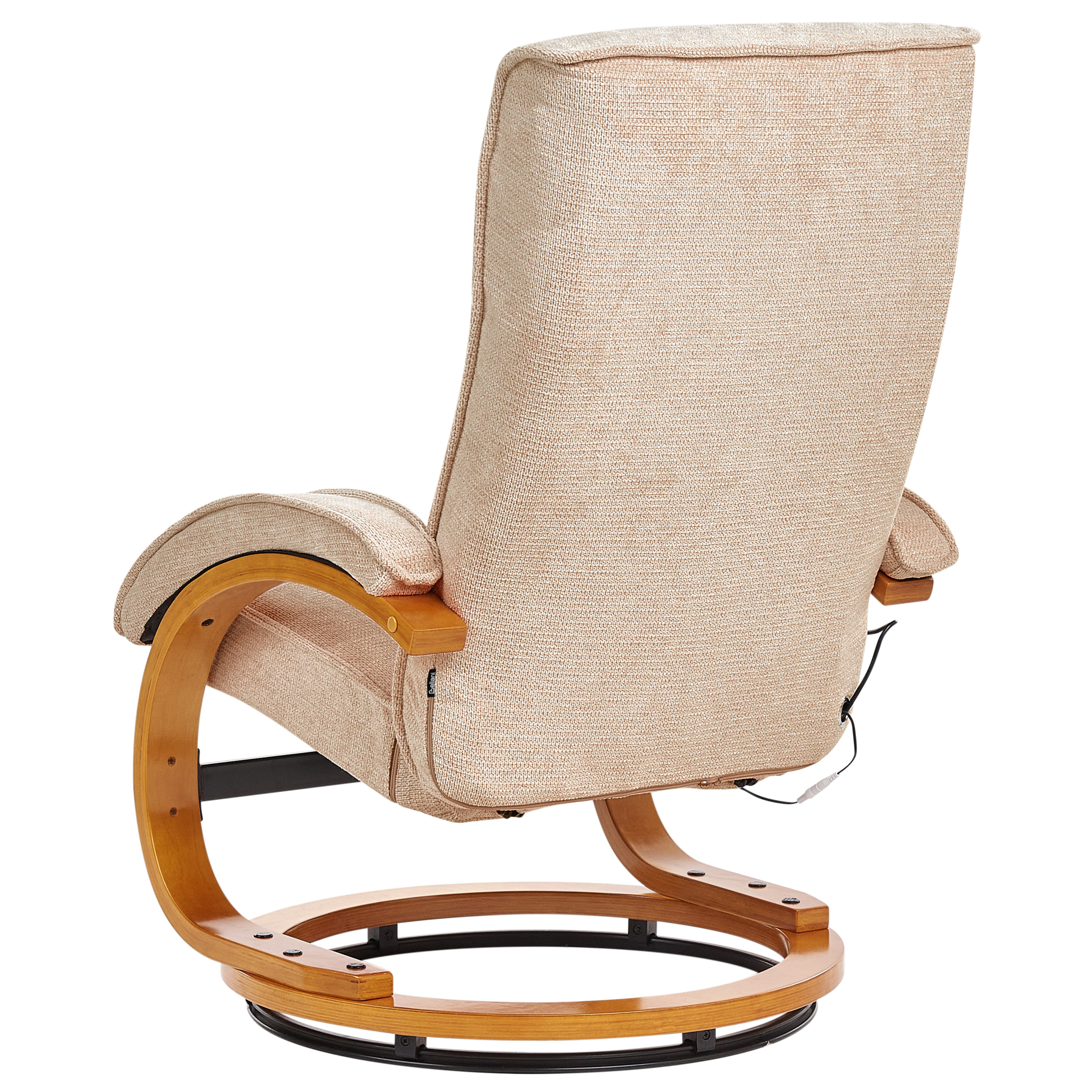 Massagestol HERO med fotpall Beige