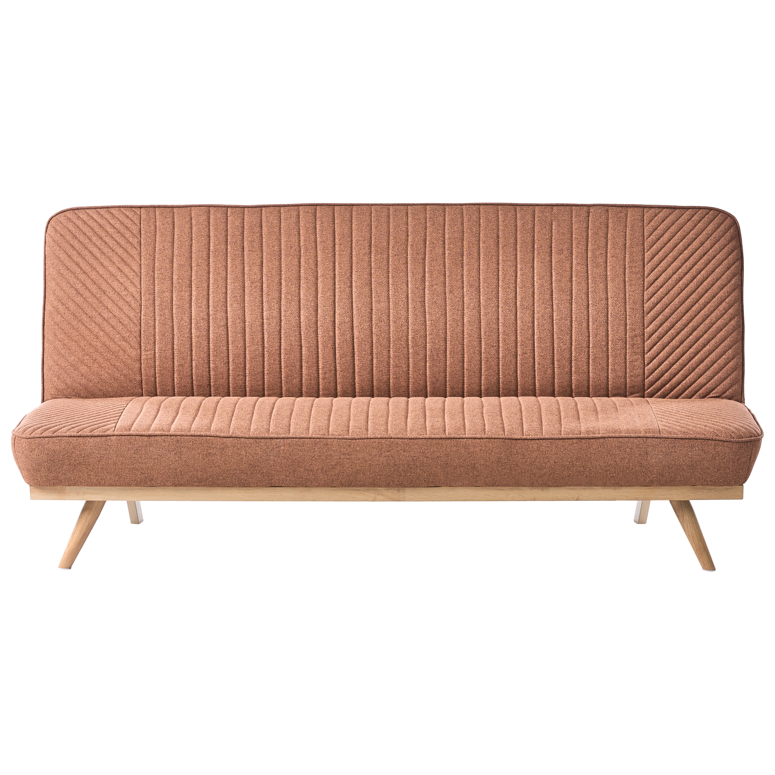 Bäddsoffa 2-sits KALFAFEL Guldbrun