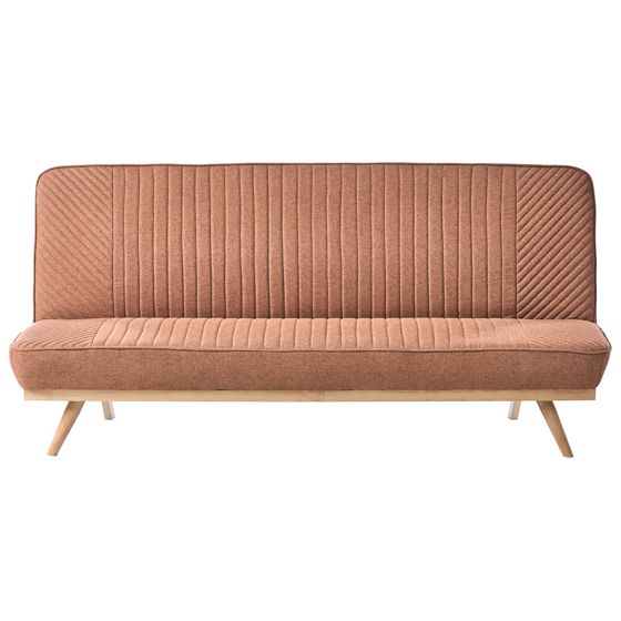 Bäddsoffa 2-sits KALFAFEL Guldbrun