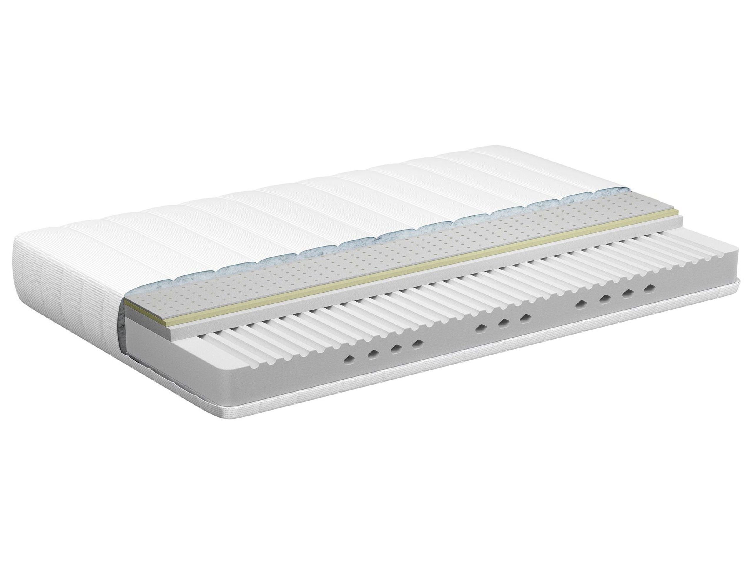 Latexmadrass med memoryskum LATEX MEMORY 7 PRO Medelfast (H2/3) 90 x 200 cm