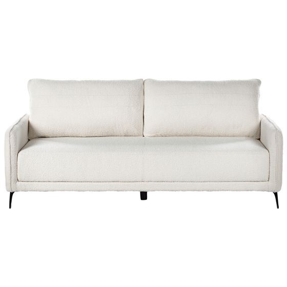 Bäddsoffa 3-sits HEMING Bouclé Off-White