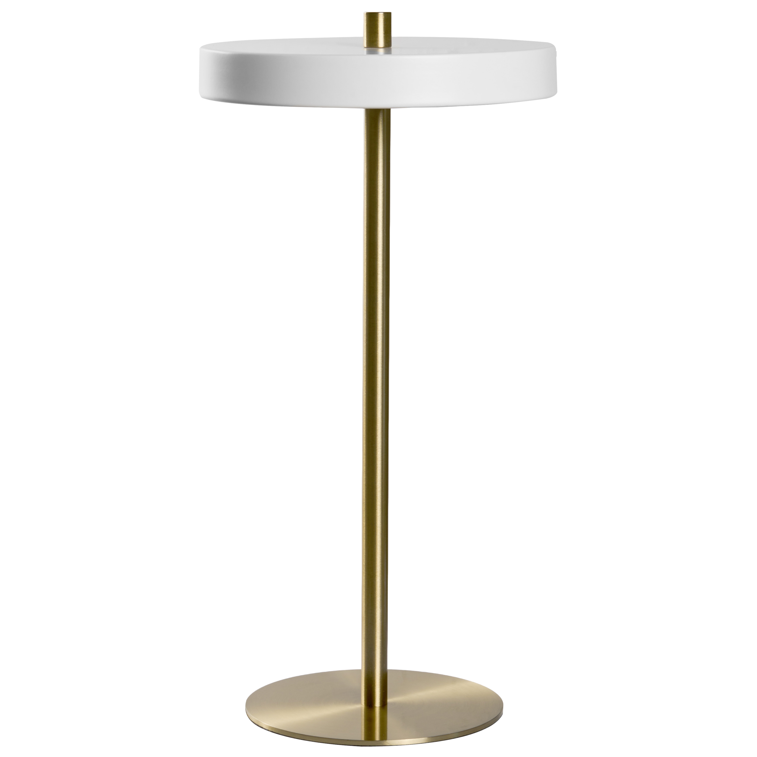 LED-bordslampa EVENLODE med dimmer Metall Vit