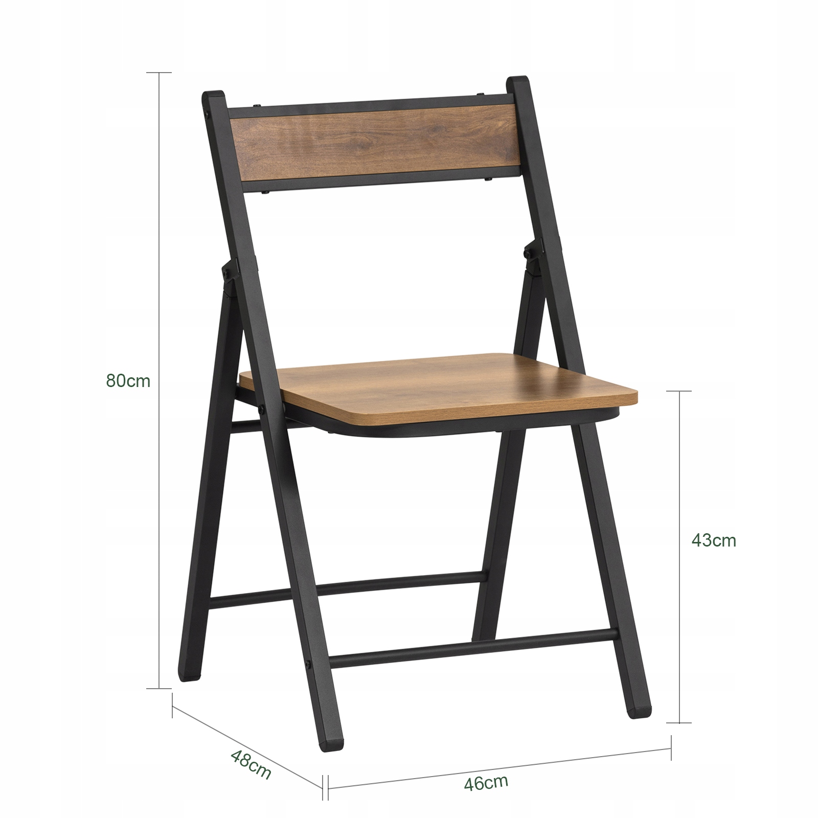 SoBuy, Klappstol, Skrivbordsstol, FST88-PF