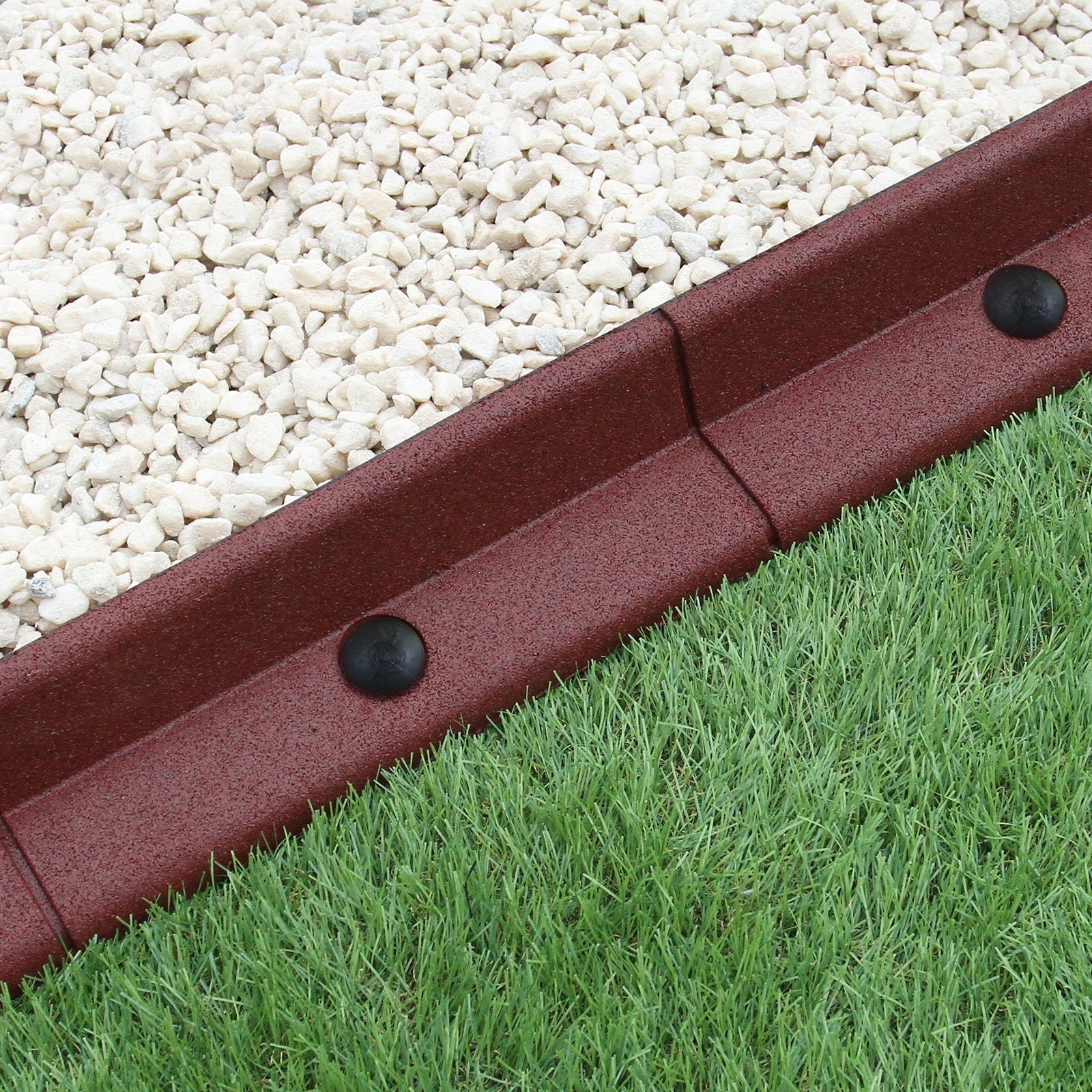Flexibel gräsmattekant terrakotta 1,2 m x 16