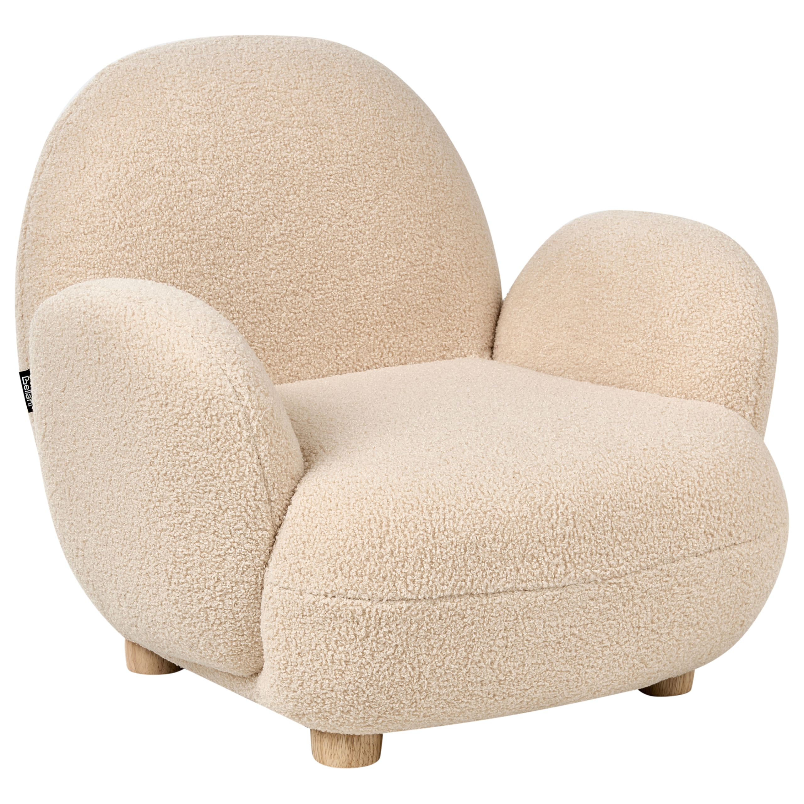 Barnfåtölj HEM Bouclé Beige