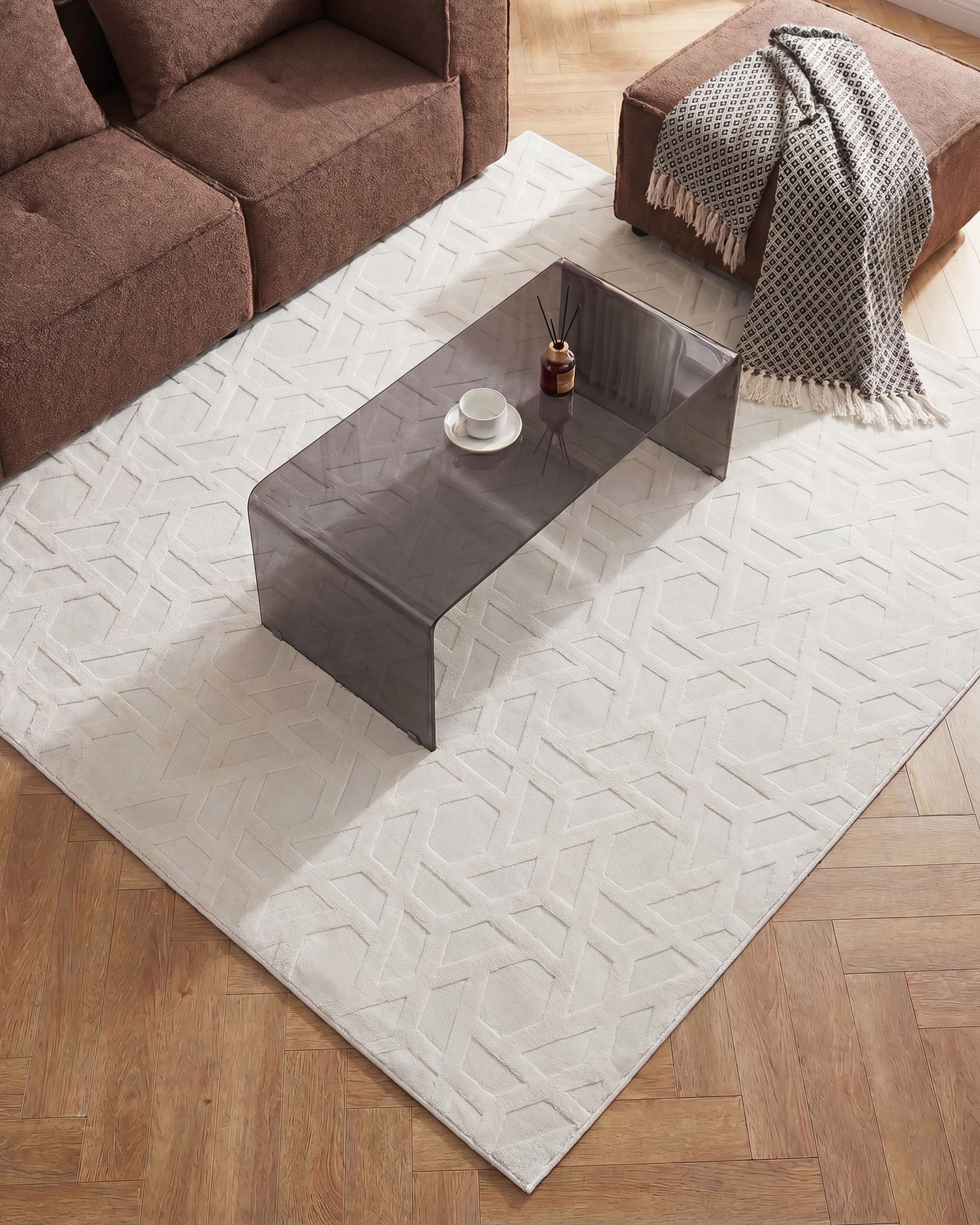 Matta ANTERO Off-White 160 x 230 cm