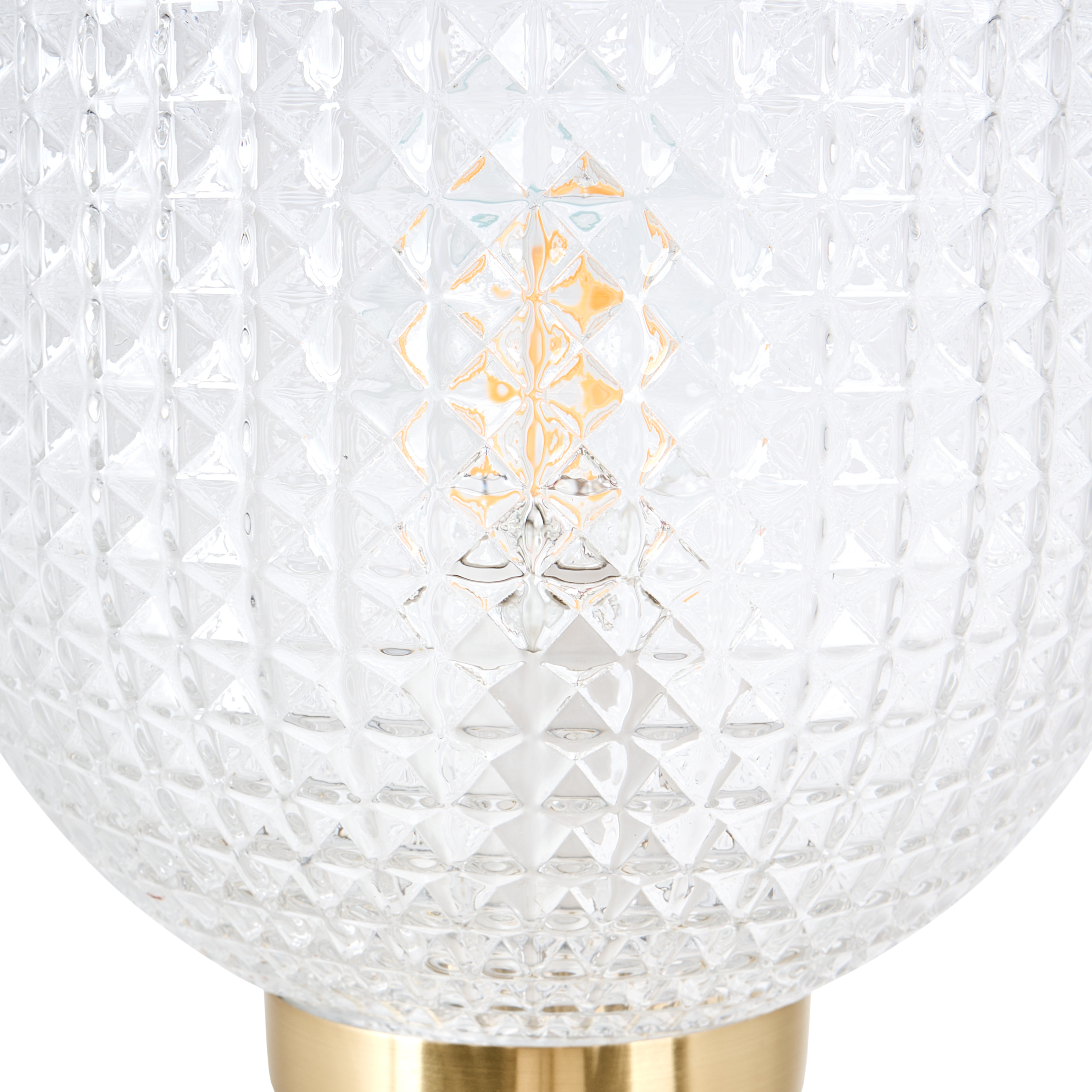 Golvlampa PORTERO Metall Guld