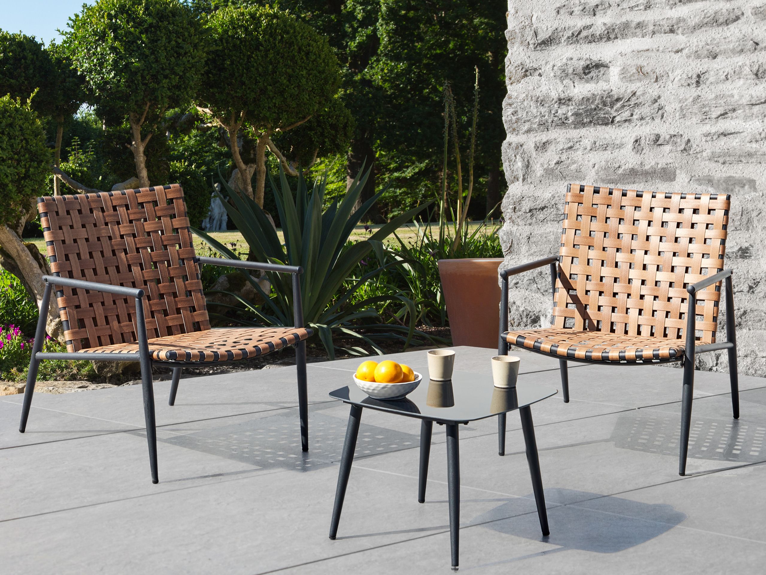 Caféset ZIRIA Konstrotting Brun