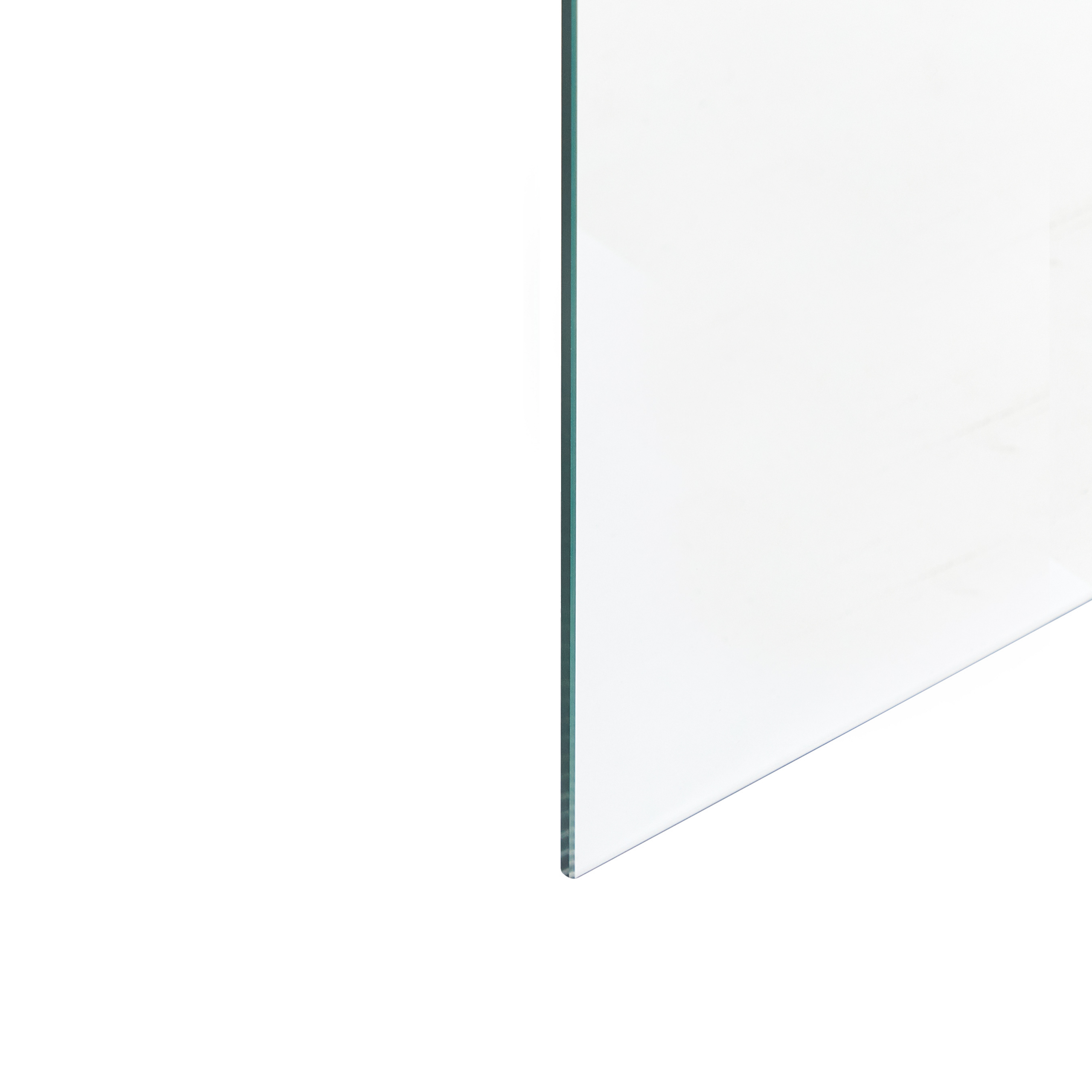 Duschskärm AHAUS 1000 x 1900 mm Svart