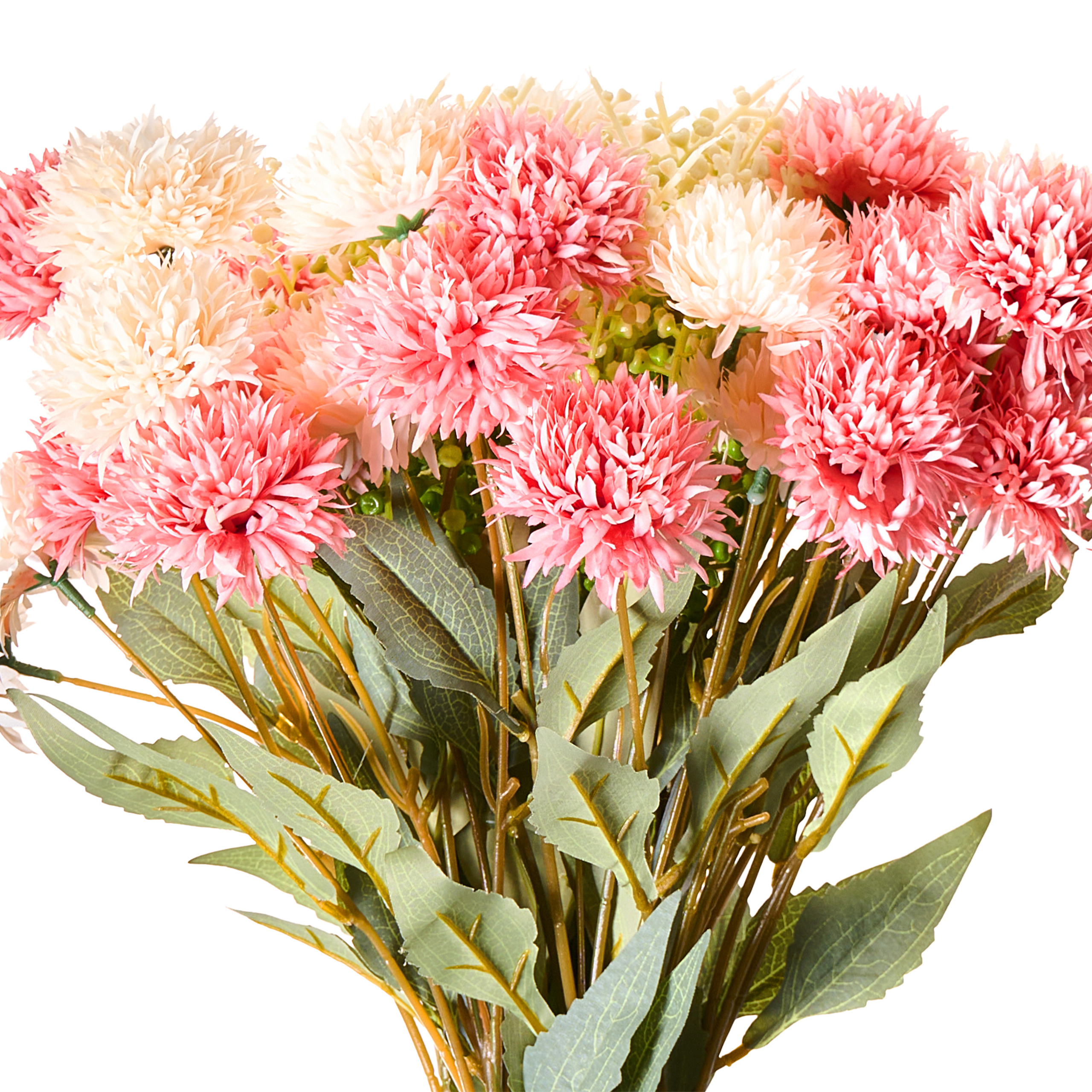 Konstgjord blomsterbukett SILVEIRA 60 cm Rosa