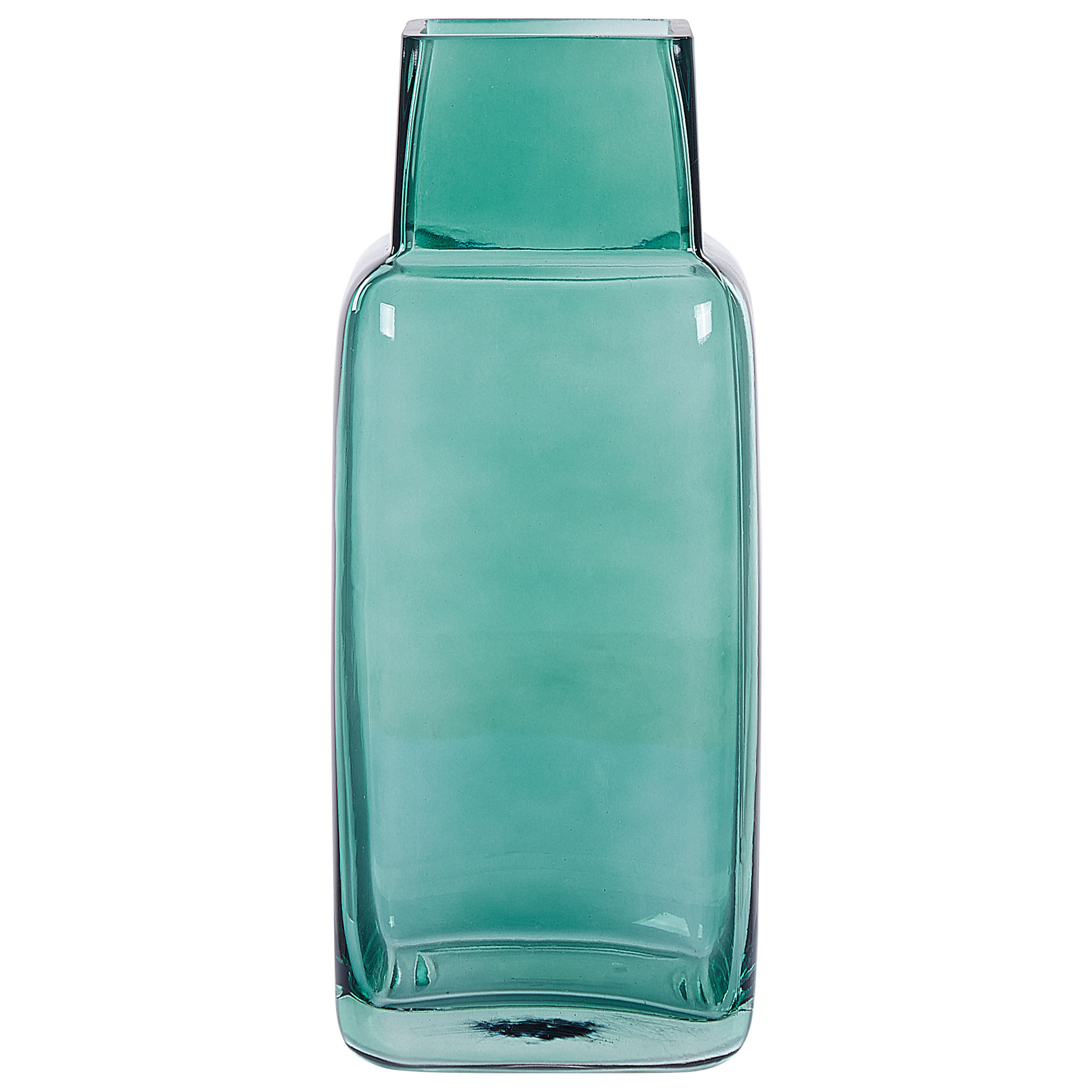 Blomvas MERBAKA 26 cm Glas Smaragdgrön