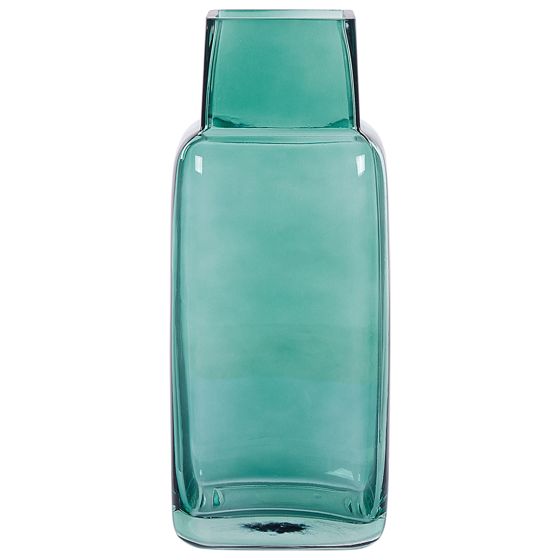 Blomvas MERBAKA 26 cm Glas Smaragdgrön