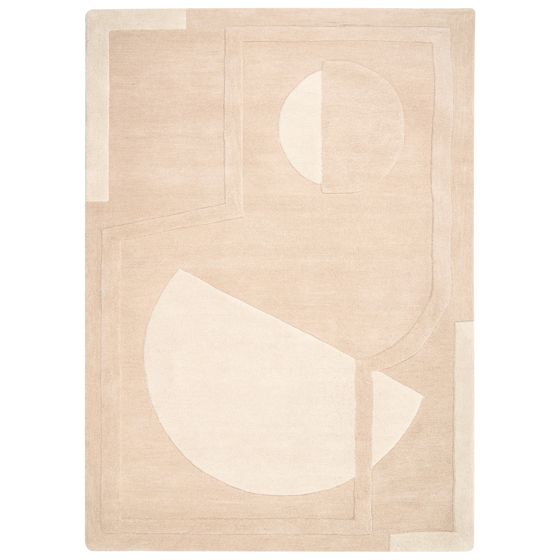 Matta GAYA Beige 160 x 230 cm Ull