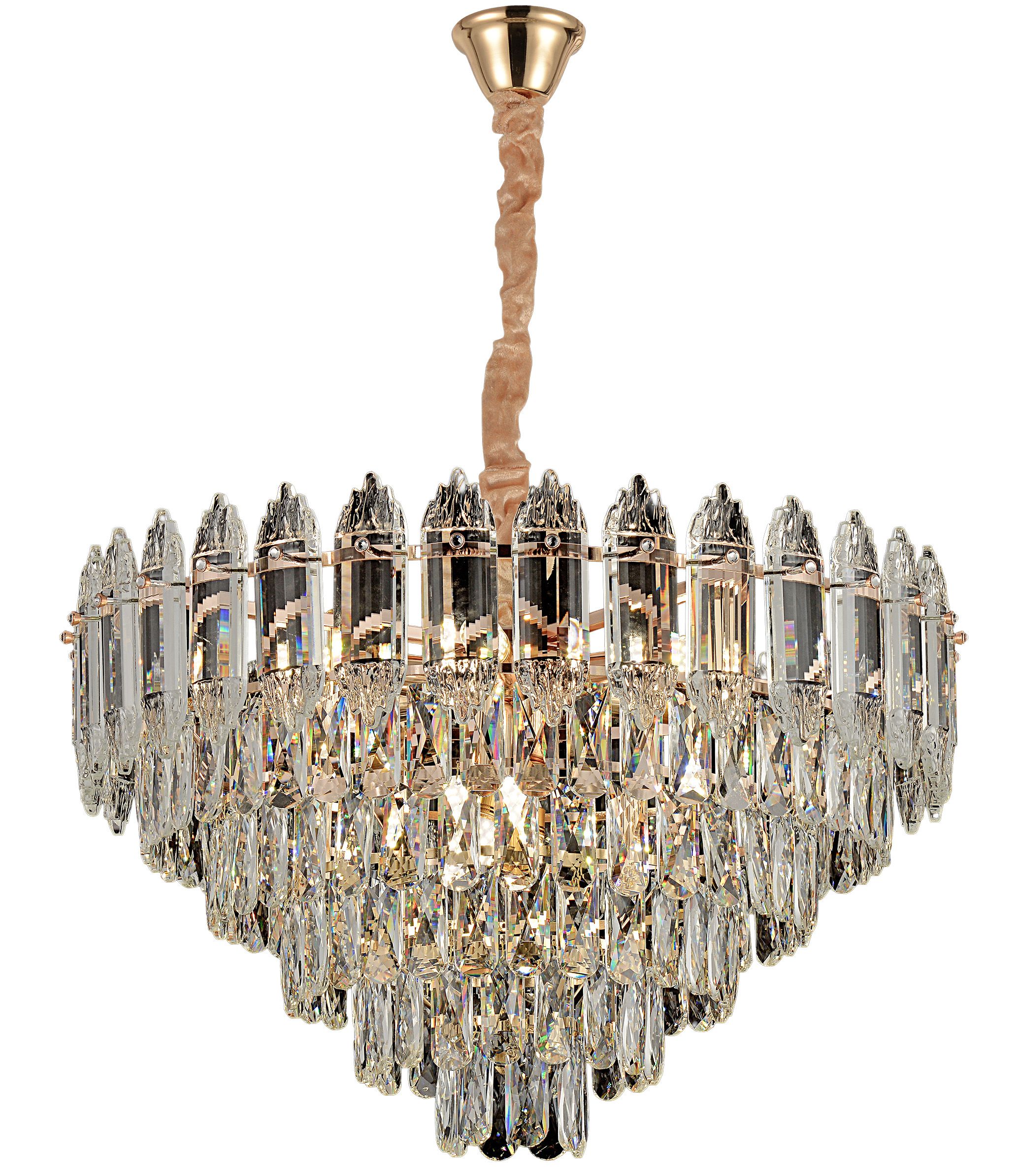 TOOLIGHT hängande taklampa G057-CP 50cm 50CM Guld 82x48x37cm