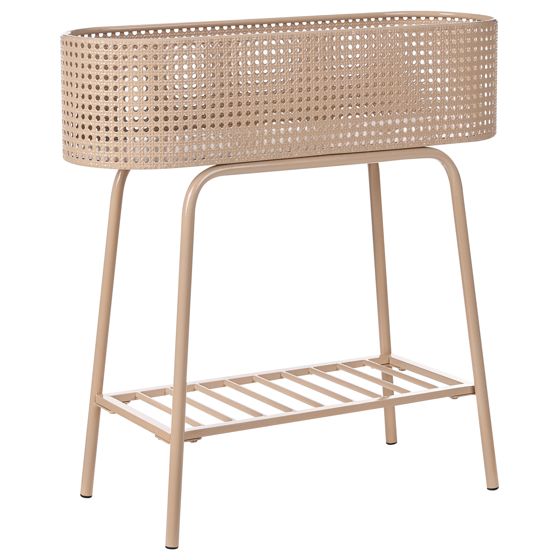 Växtställ LINNAEA 60 cm Metall Beige