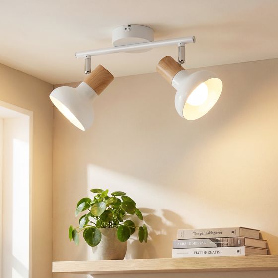 NETTLIFE Vintage - takspotlight E14, för industriellt bruk, justerbar järnskärm, utan glödlampa